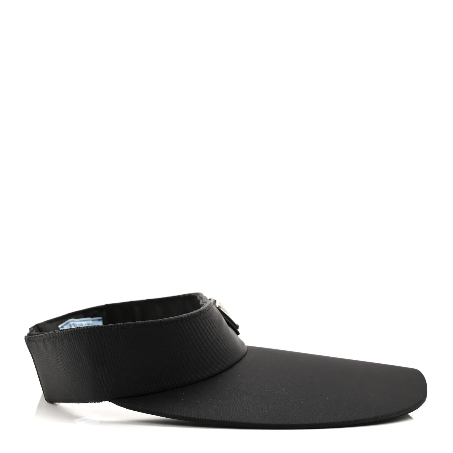 Re-Nylon Metal Triangle Logo Mens Visor L Black - Image 5