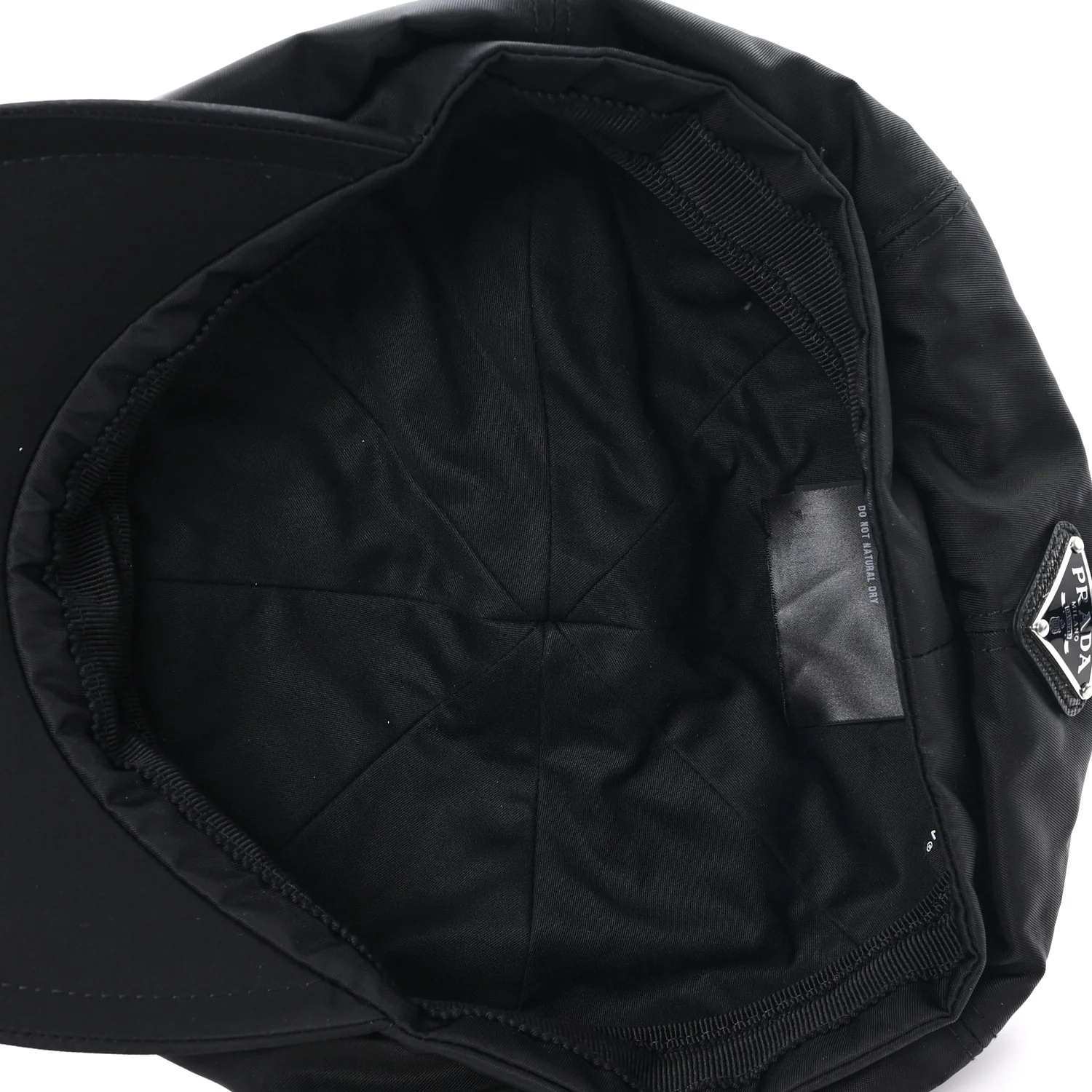 Re-Nylon Newsboy Hat S Black - Image 6