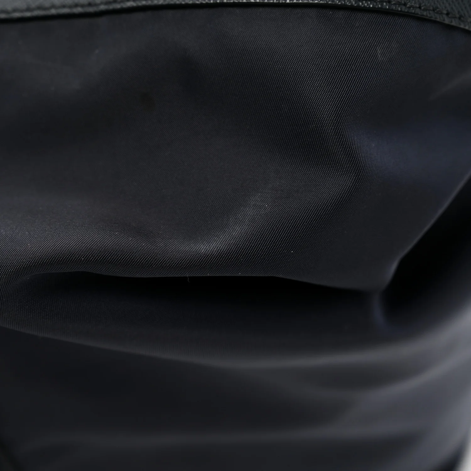 Re-Nylon Saffiano Duffle Bag Navy - Image 11