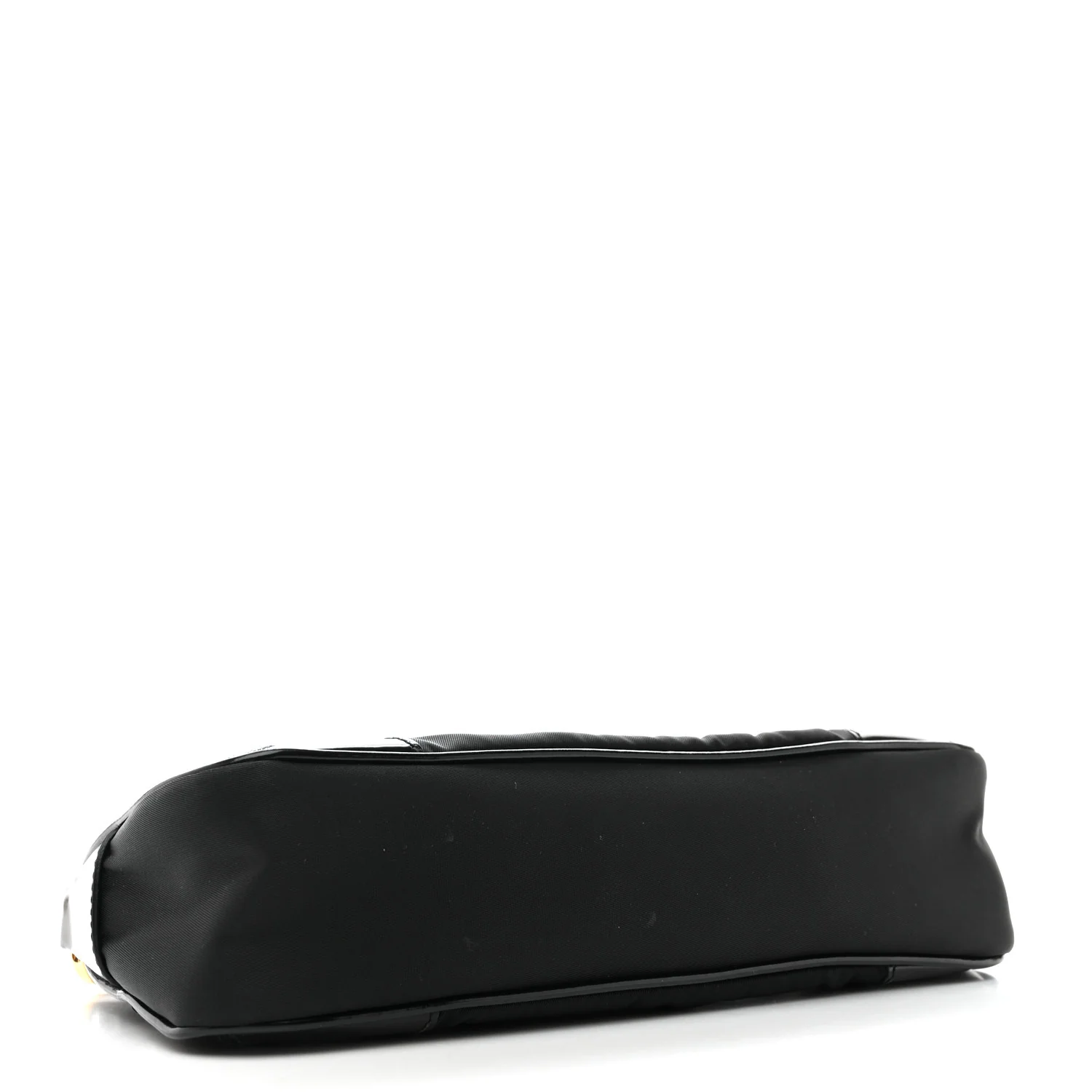 Re-Nylon Spazzolato Re-Edition 2002 Shoulder Bag Black - Image 4