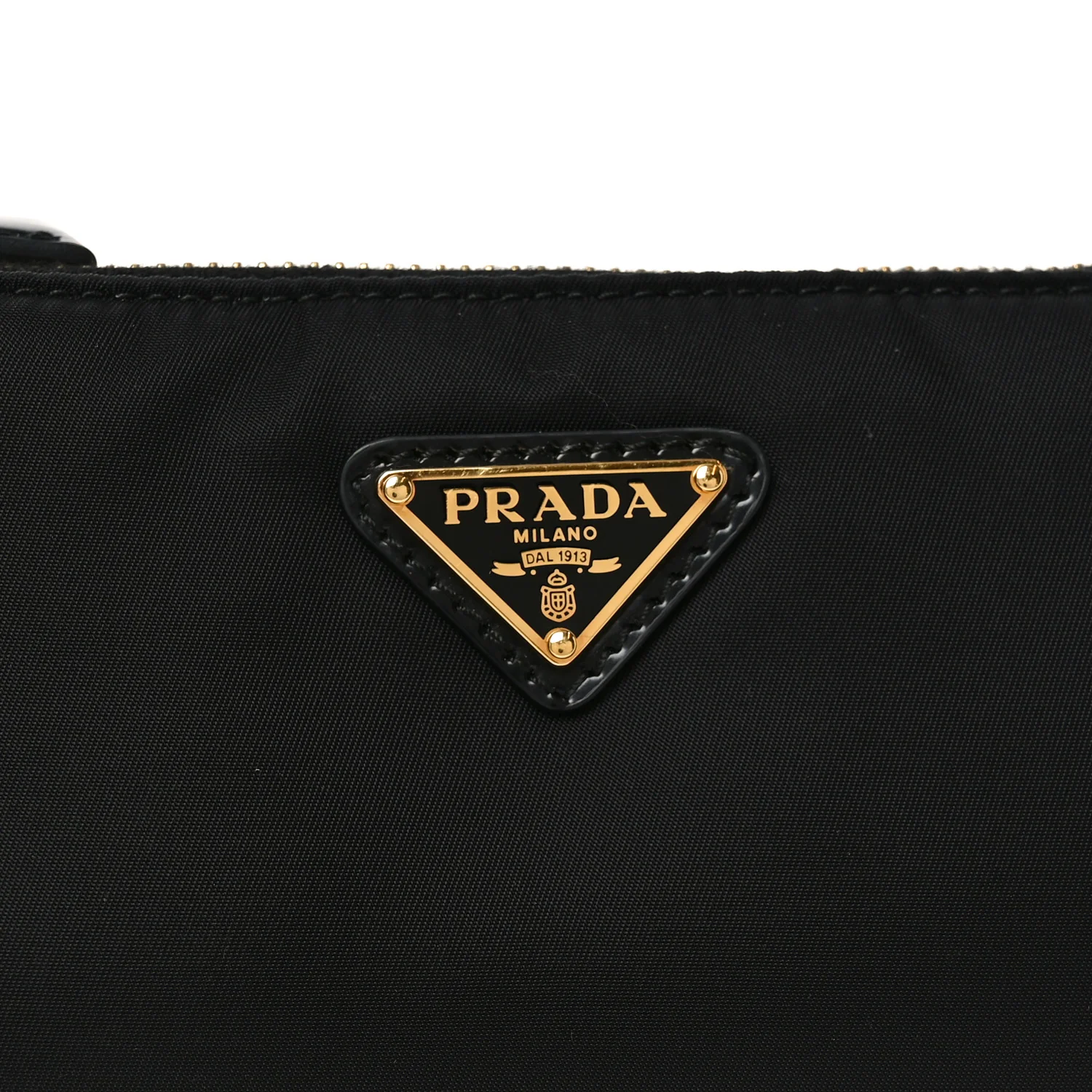 Re-Nylon Spazzolato Re-Edition 2002 Shoulder Bag Black - Image 7