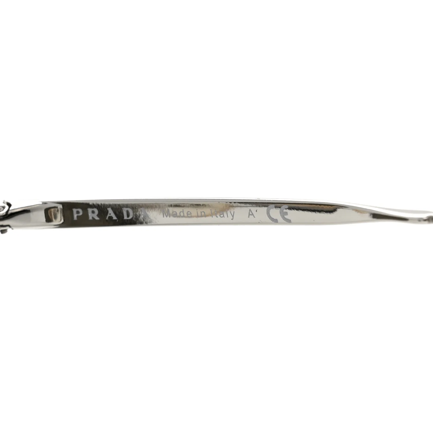 Round Sunglasses SPR 51S Black Silver - Image 6