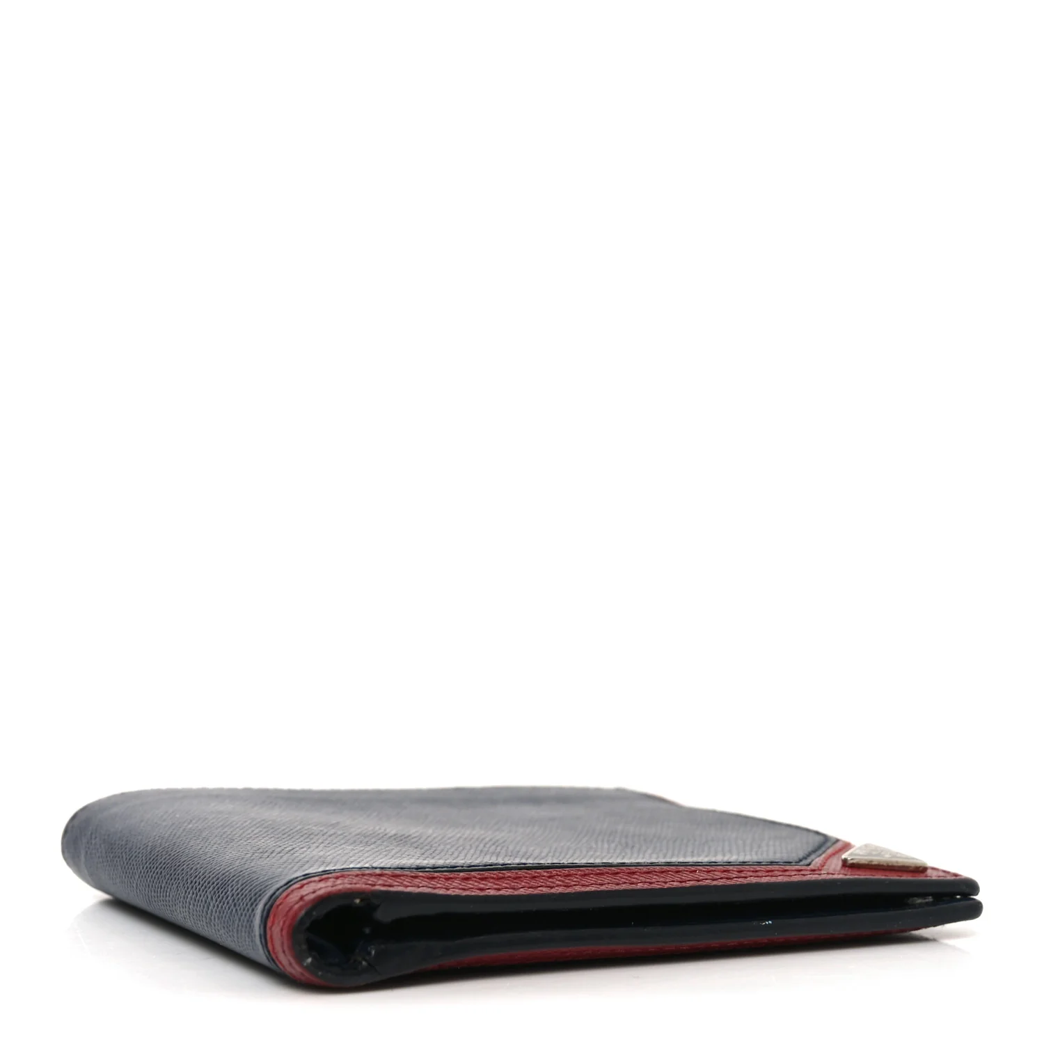 Saffiano Bi-Fold Wallet Baltico Fuoco - Image 4