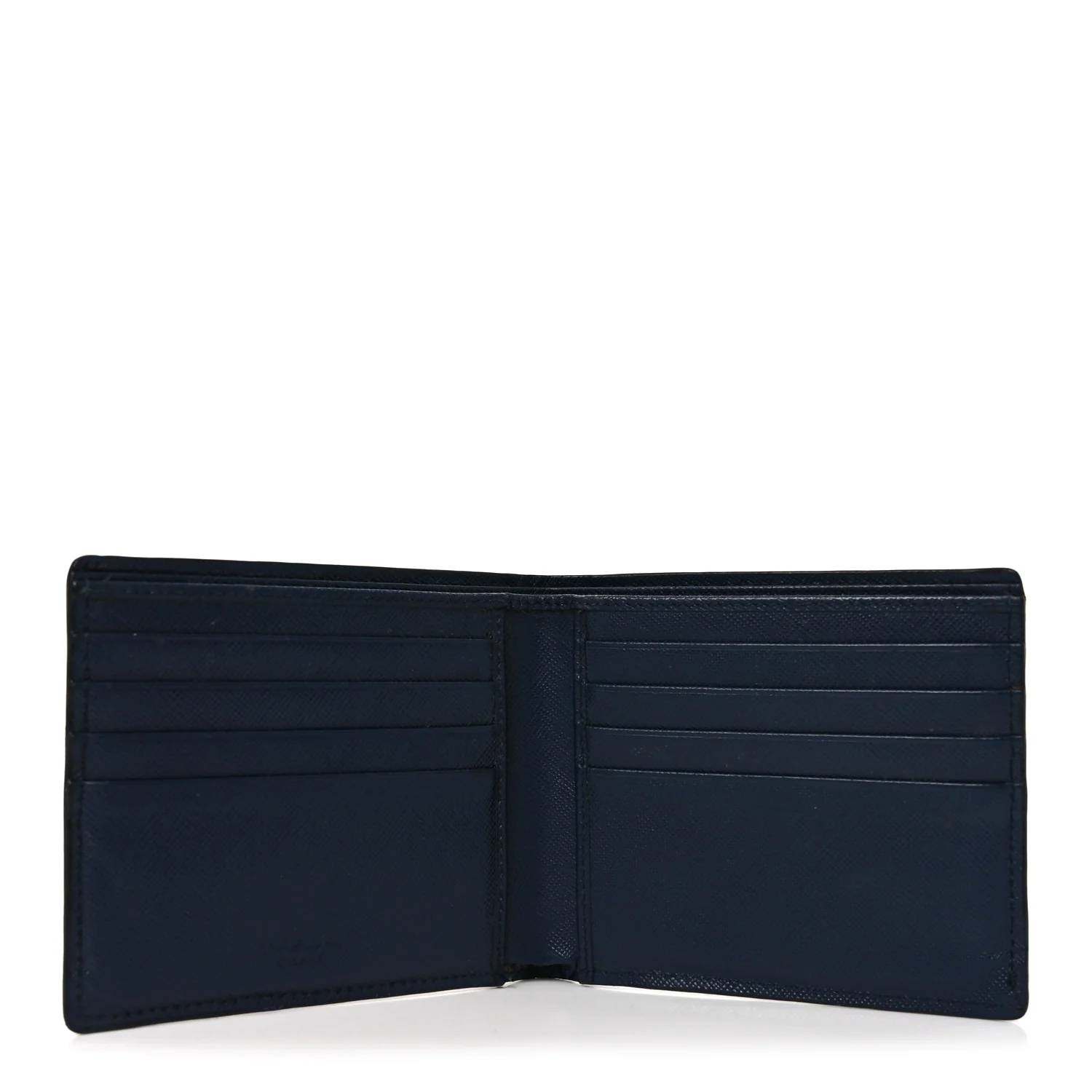 Saffiano Bi-Fold Wallet Baltico Fuoco - Image 5