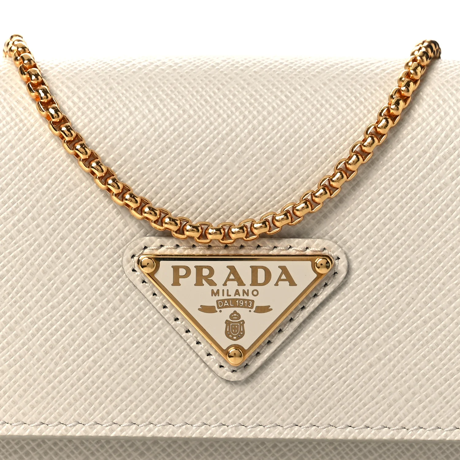 Saffiano Card Holder With Chain Talco - Image 7