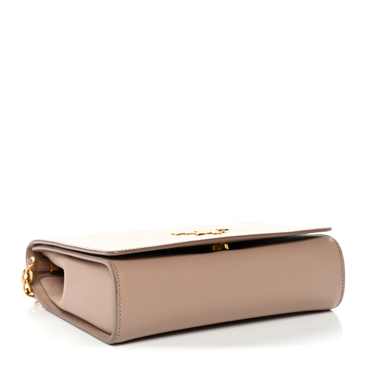 Saffiano Chain Crossbody Bag Cipria - Image 4