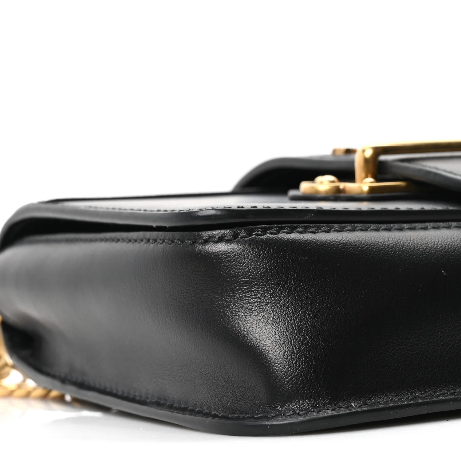 Saffiano City Calf Cahier Belt Bag Black - Image 8