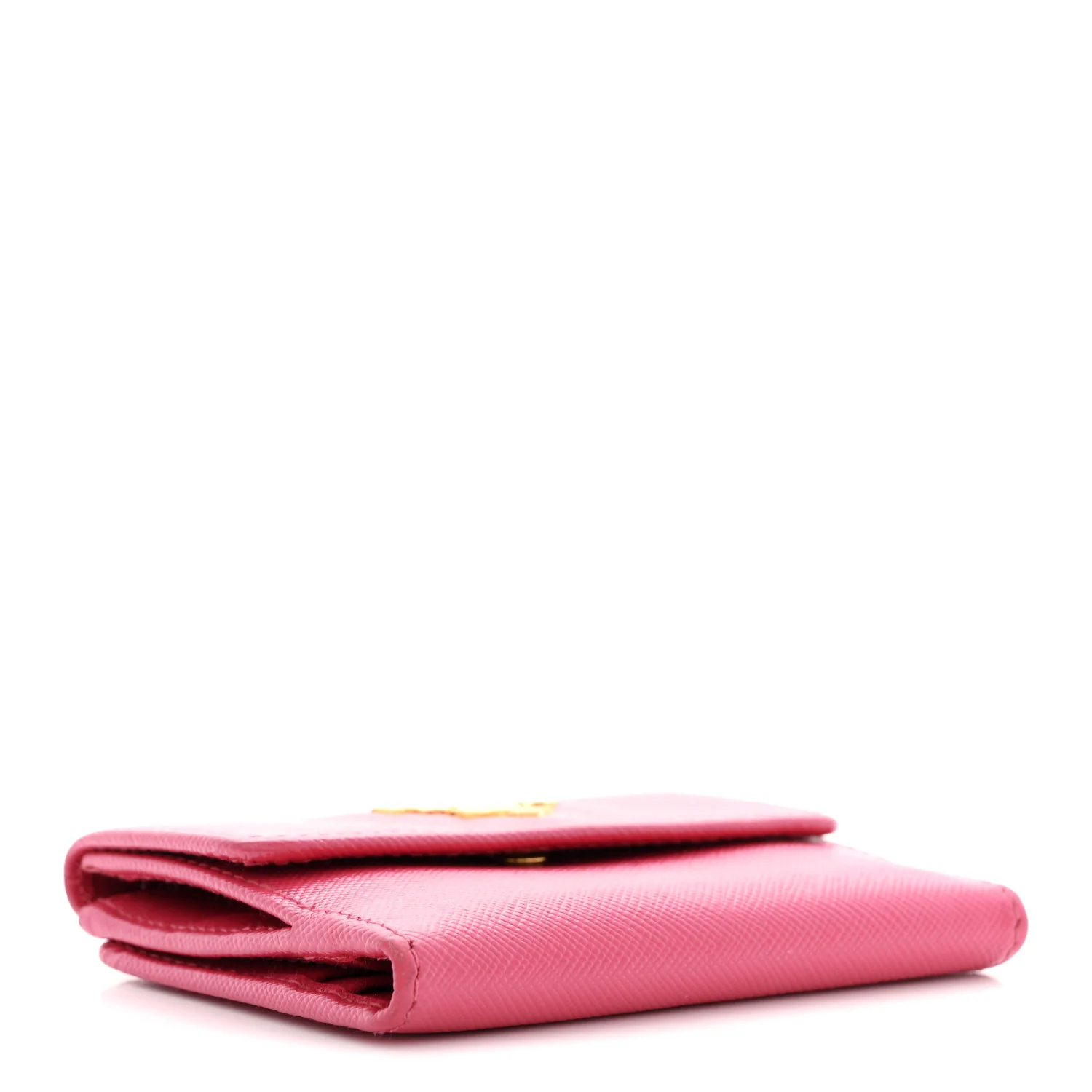 Saffiano Compact Wallet Pink - Image 4