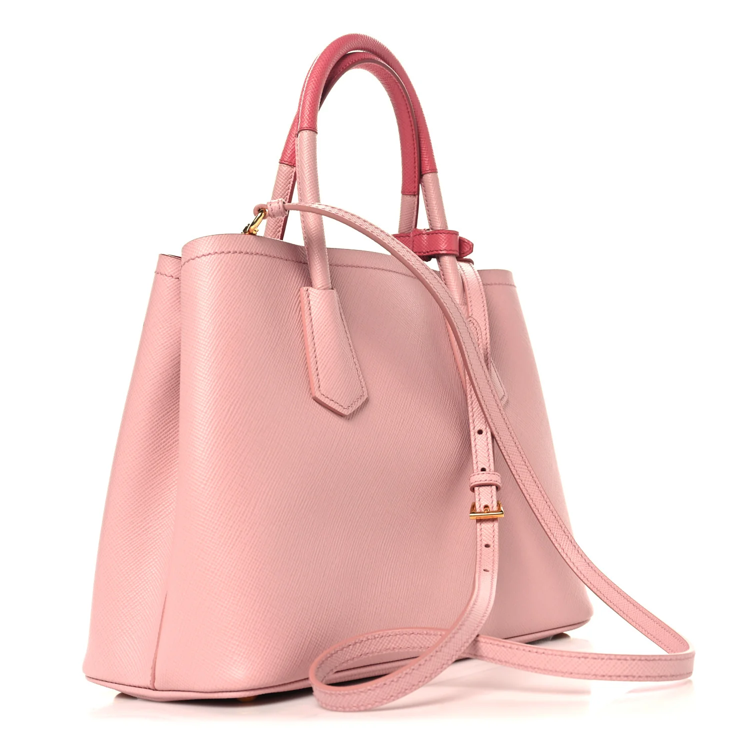 Saffiano Cuir Bi-Color Small Double Handle Bag Pesca Tamaris - Image 3