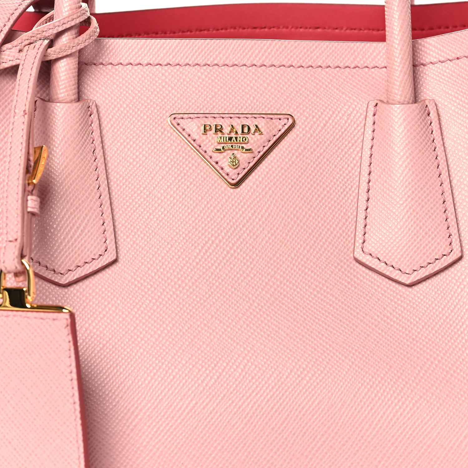 Saffiano Cuir Bi-Color Small Double Handle Bag Pesca Tamaris - Image 7