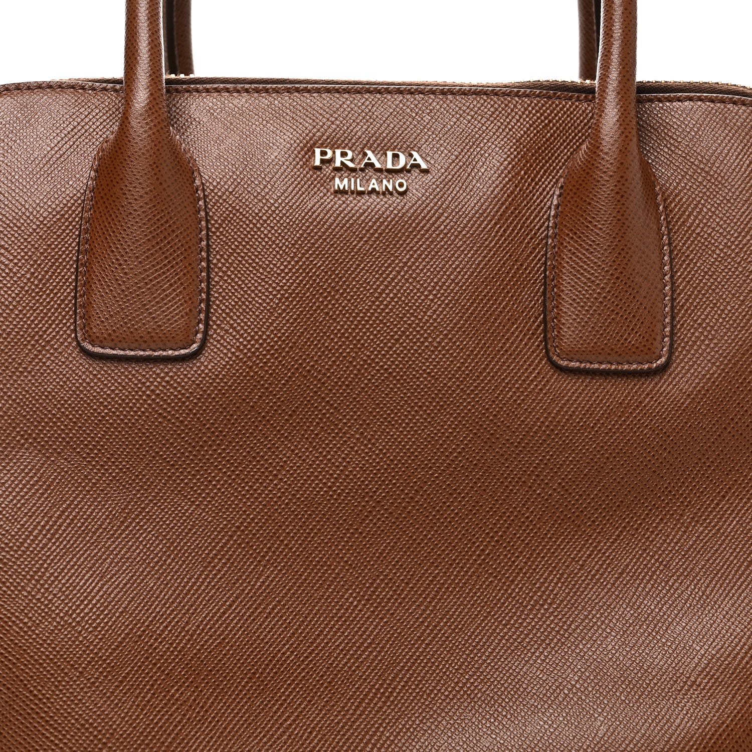 Saffiano Cuir Top Handle Dome Tote Palissandro - Image 7