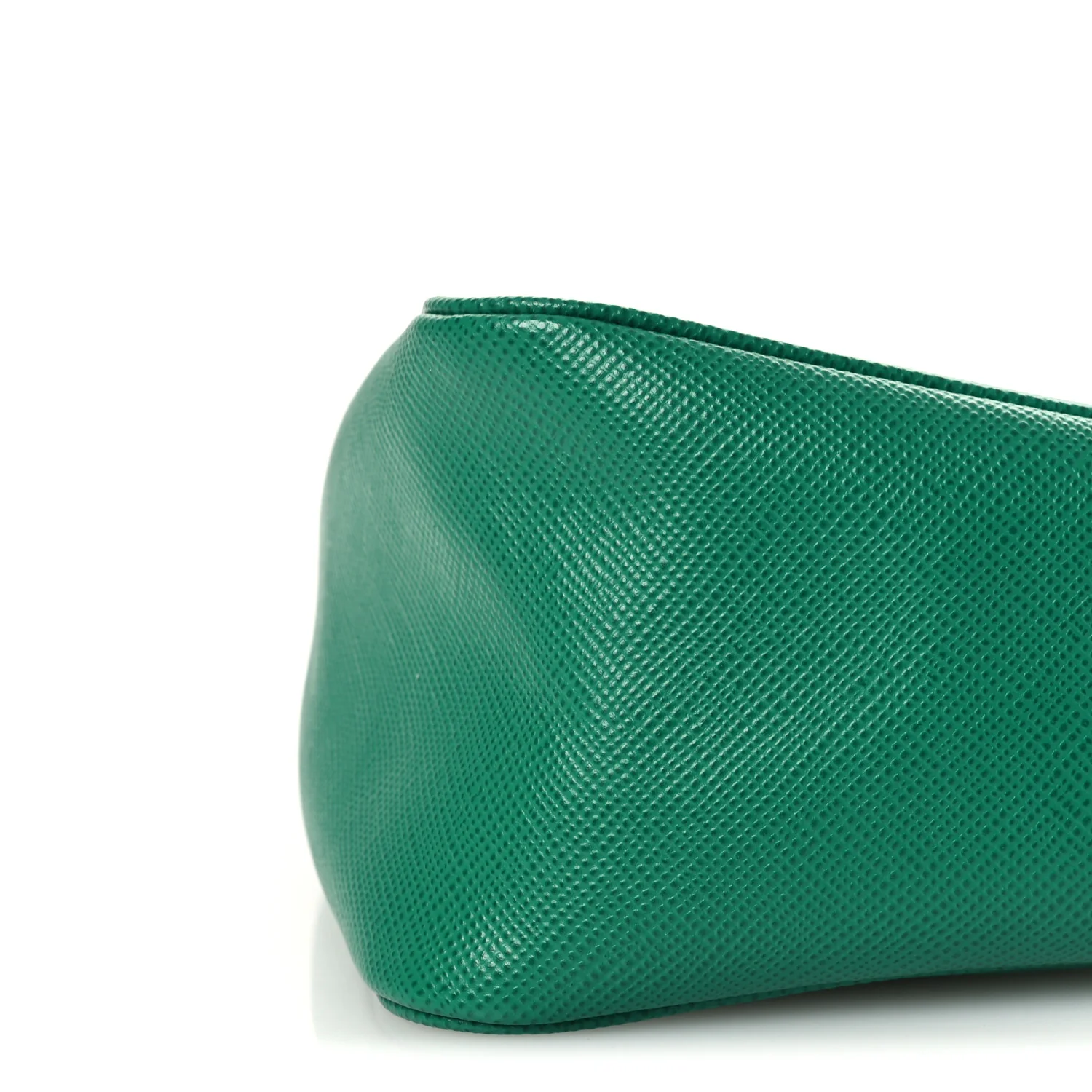 Saffiano Cuir Triangle Logo Embossed Triangle Shoulder Bag Mango - Image 10