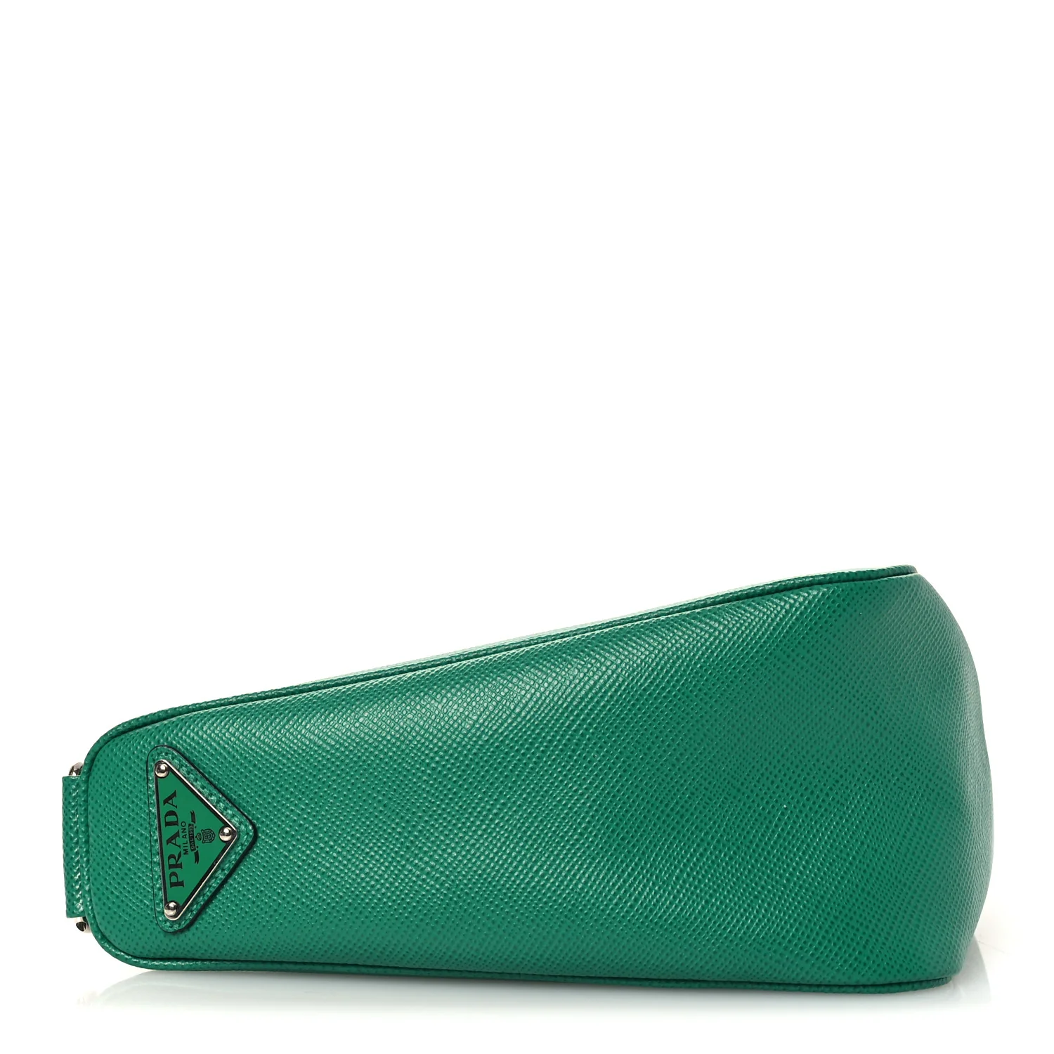 Saffiano Cuir Triangle Logo Embossed Triangle Shoulder Bag Mango - Image 4