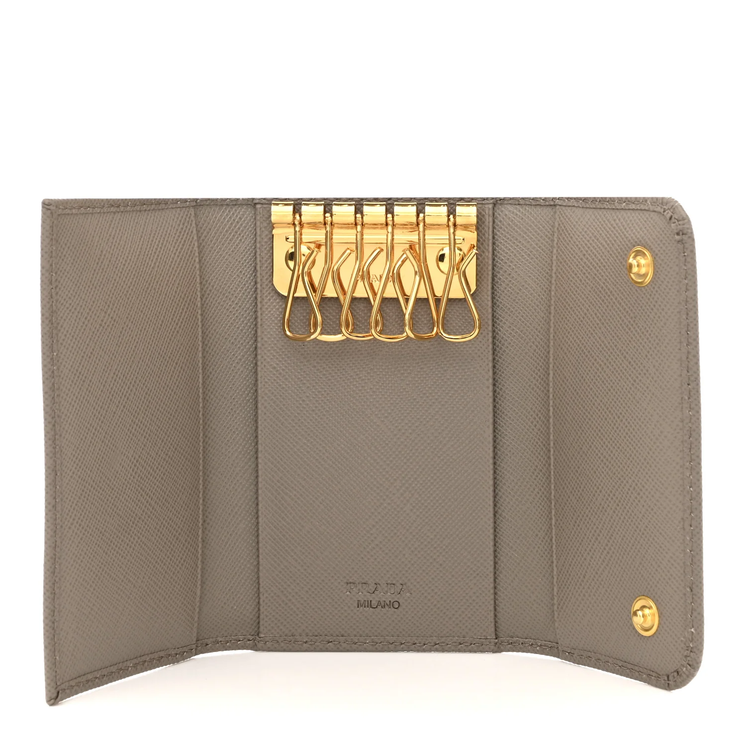 Saffiano Fiocco 6 Key Holder Argilla - Image 5