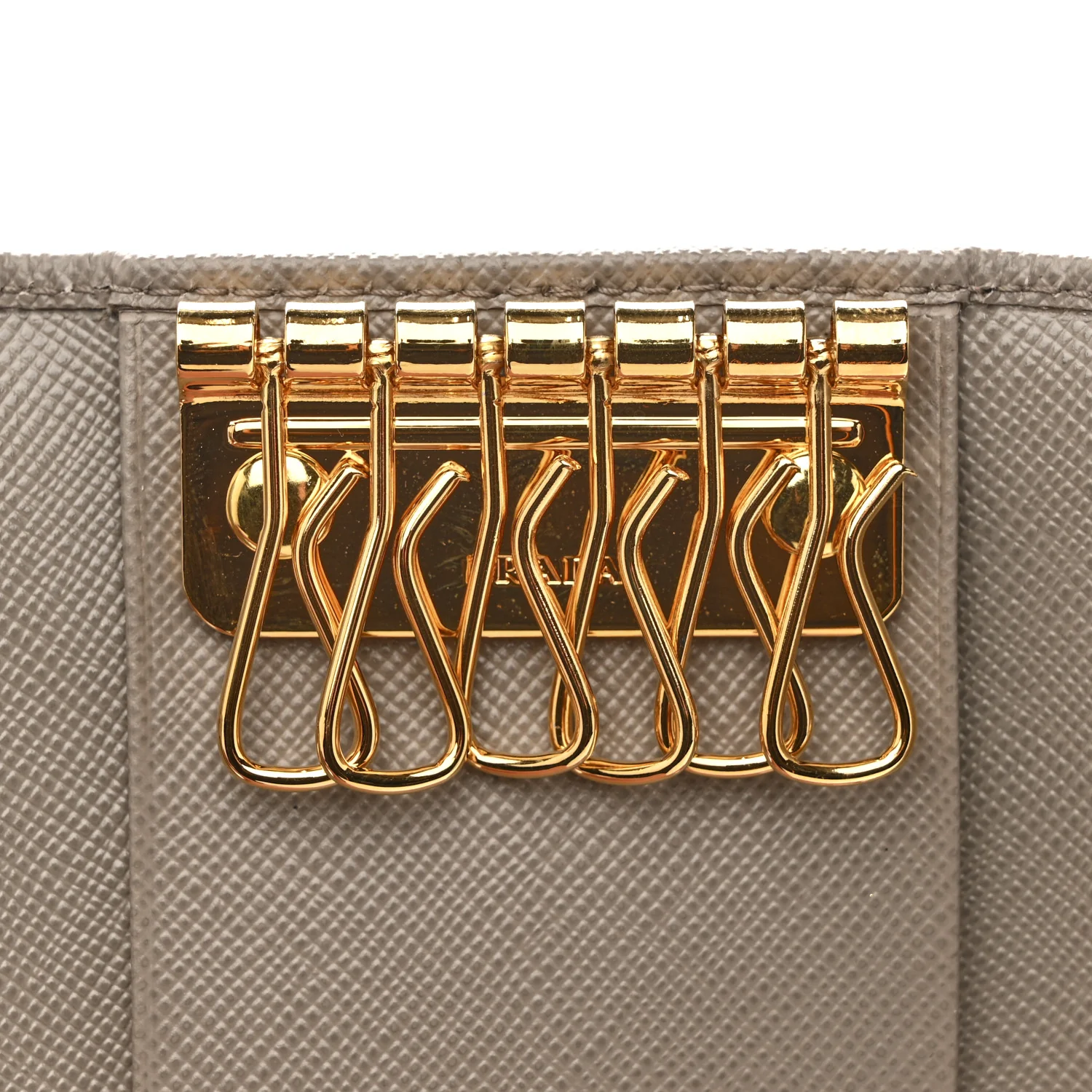 Saffiano Fiocco 6 Key Holder Argilla - Image 8