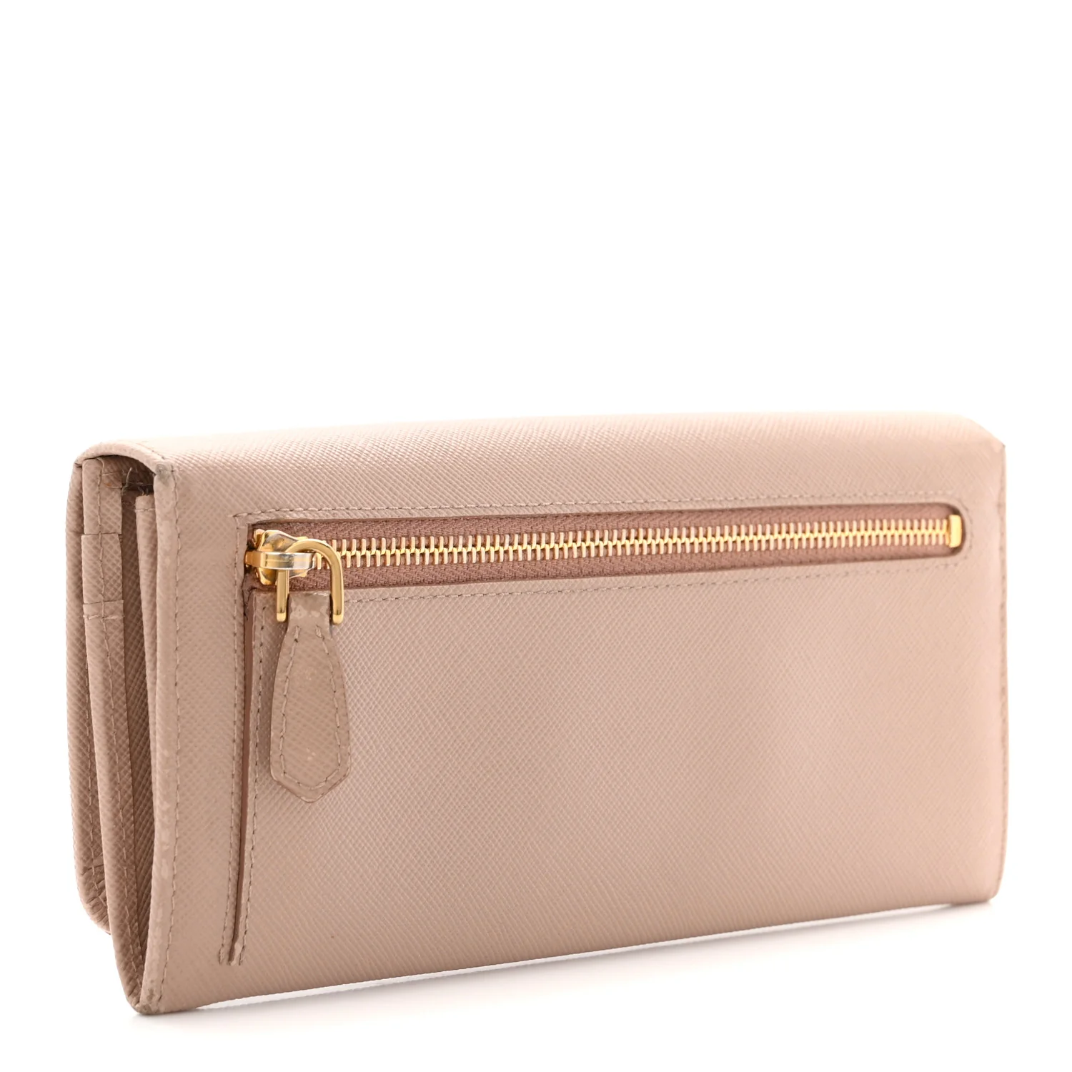 Saffiano Fiocco Bow Continental Wallet Cammeo - Image 3