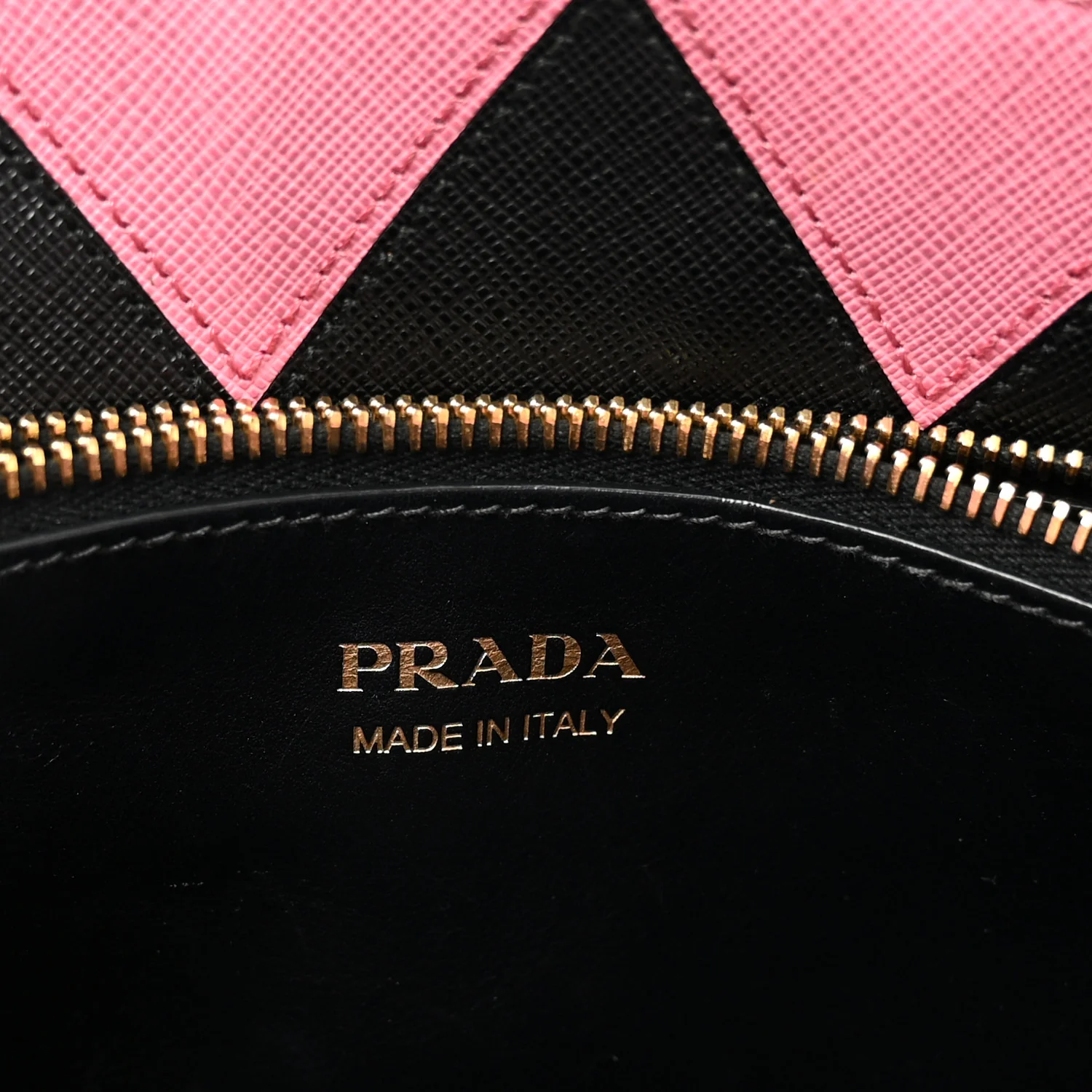 Saffiano Greche Greca Paradigme Bag Black Pink - Image 6