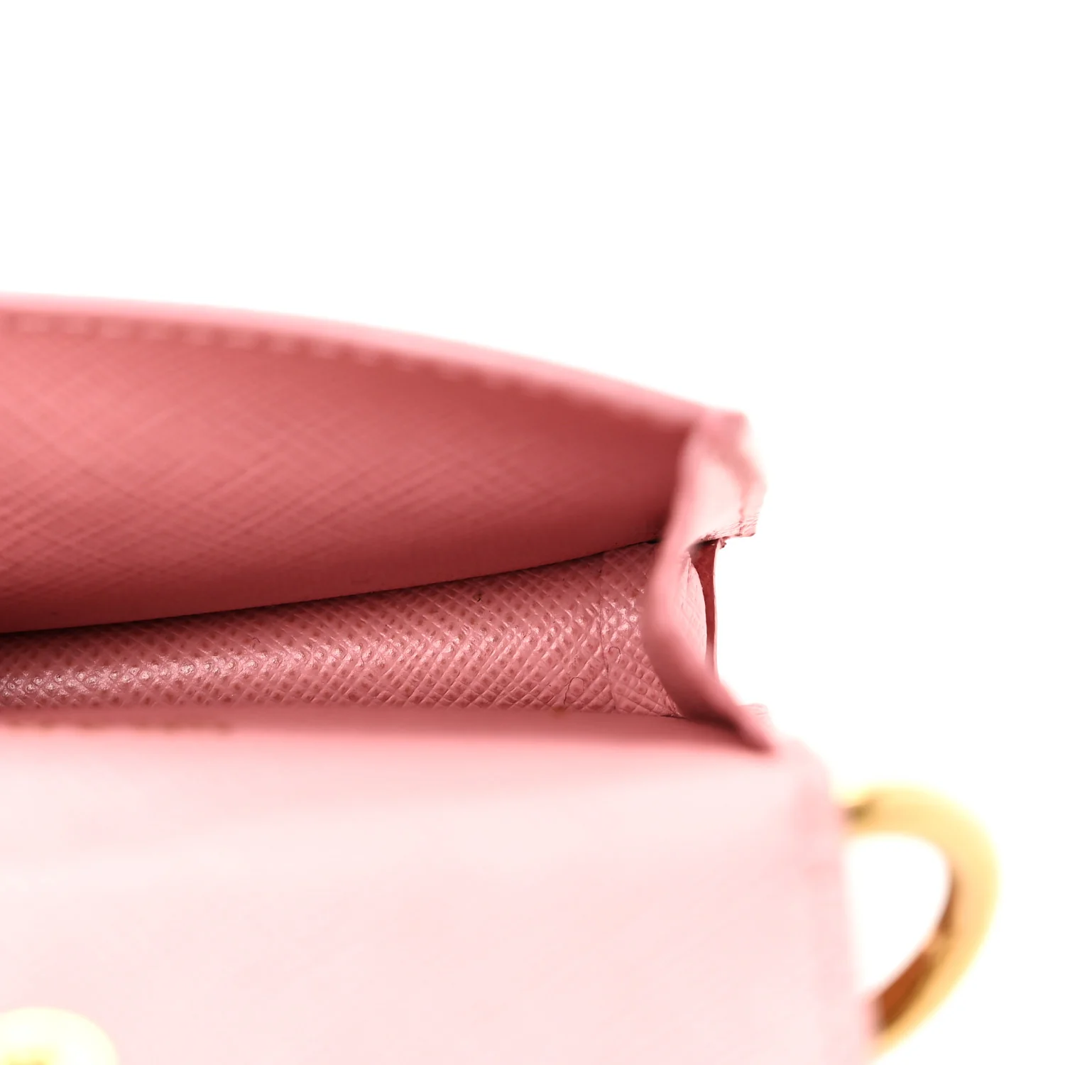 Saffiano Key Ring Card Holder Wallet Petalo - Image 6