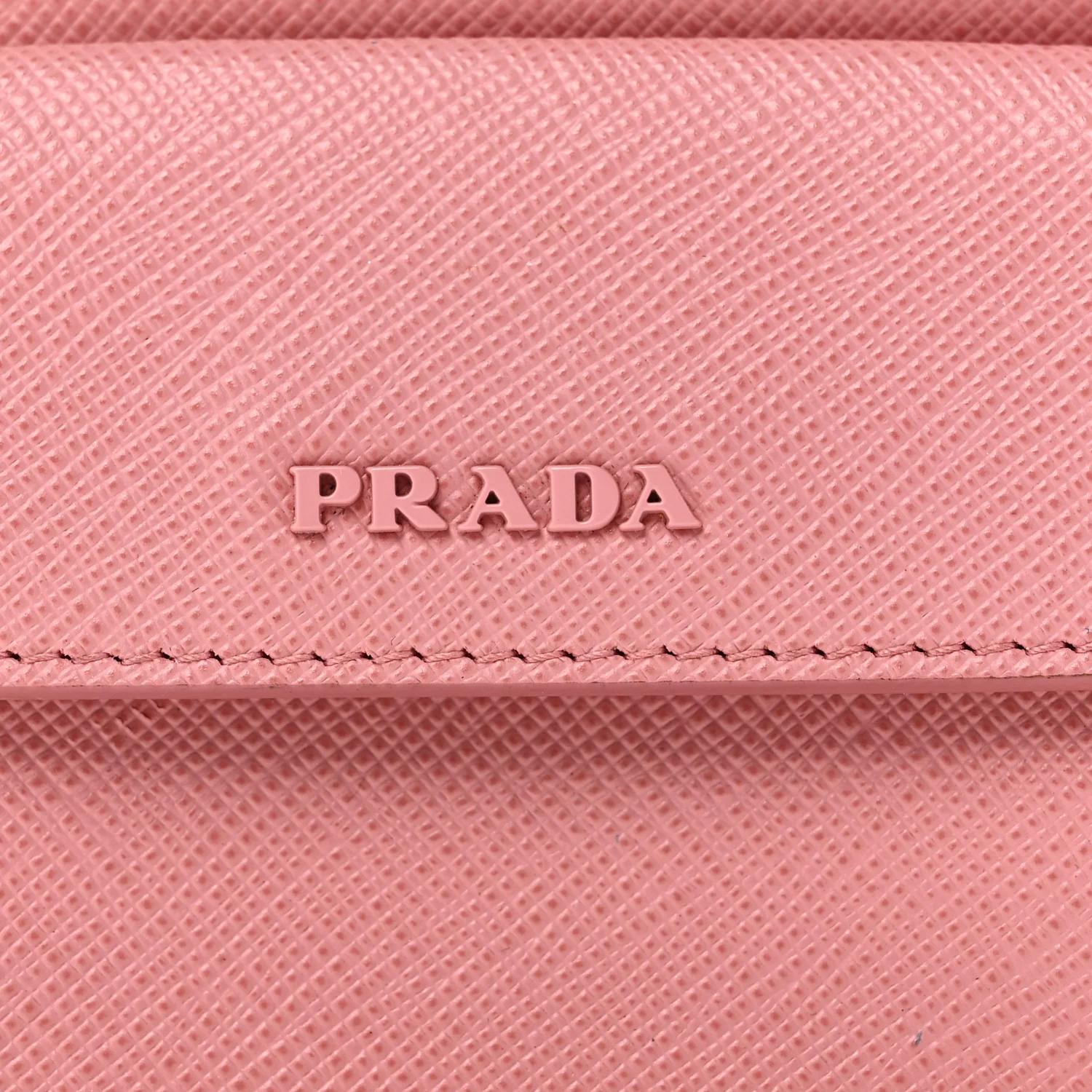 Saffiano Key Ring Card Holder Wallet Petalo - Image 8