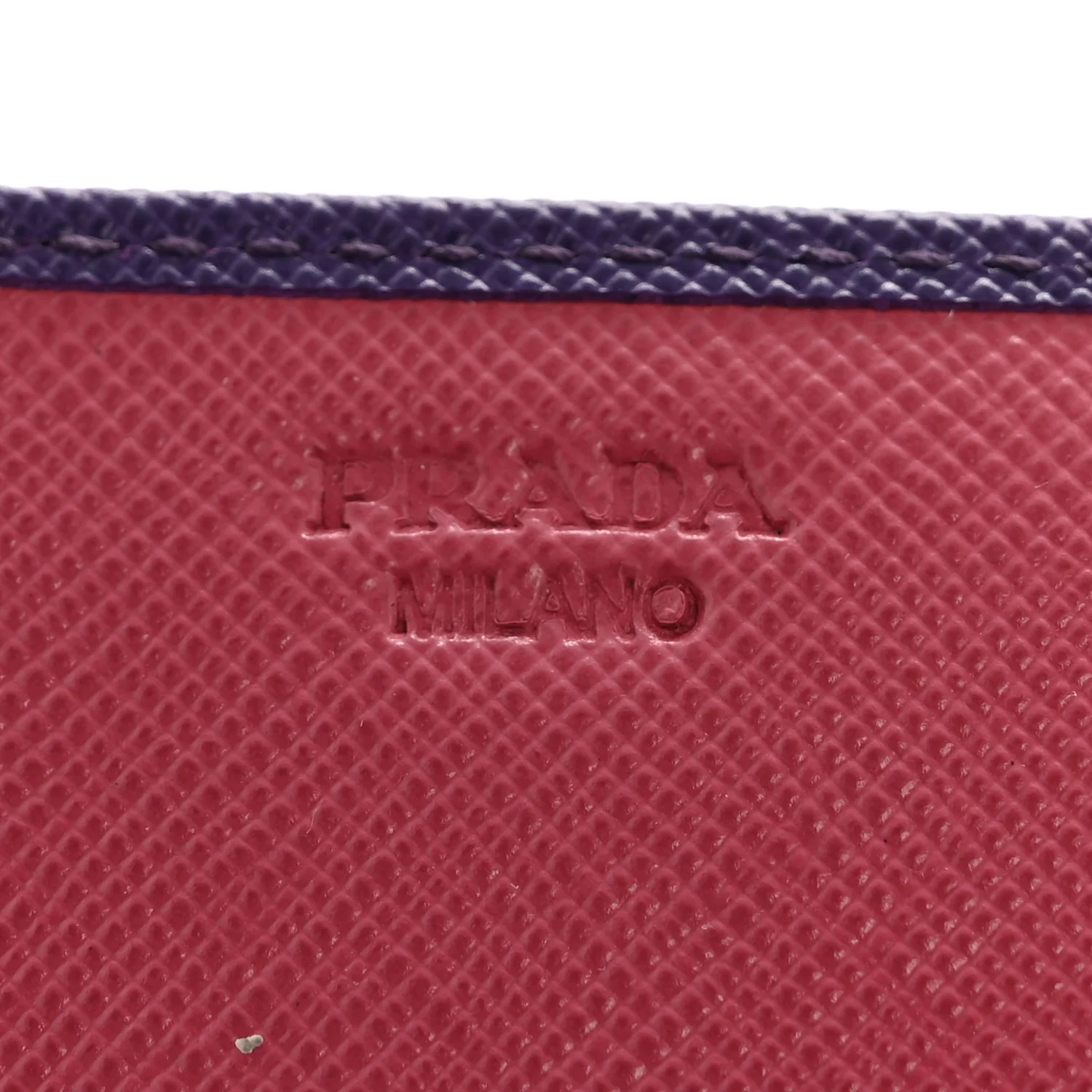Saffiano Lux Continental Flap Travel Wallet Viola Multicolor - Image 6