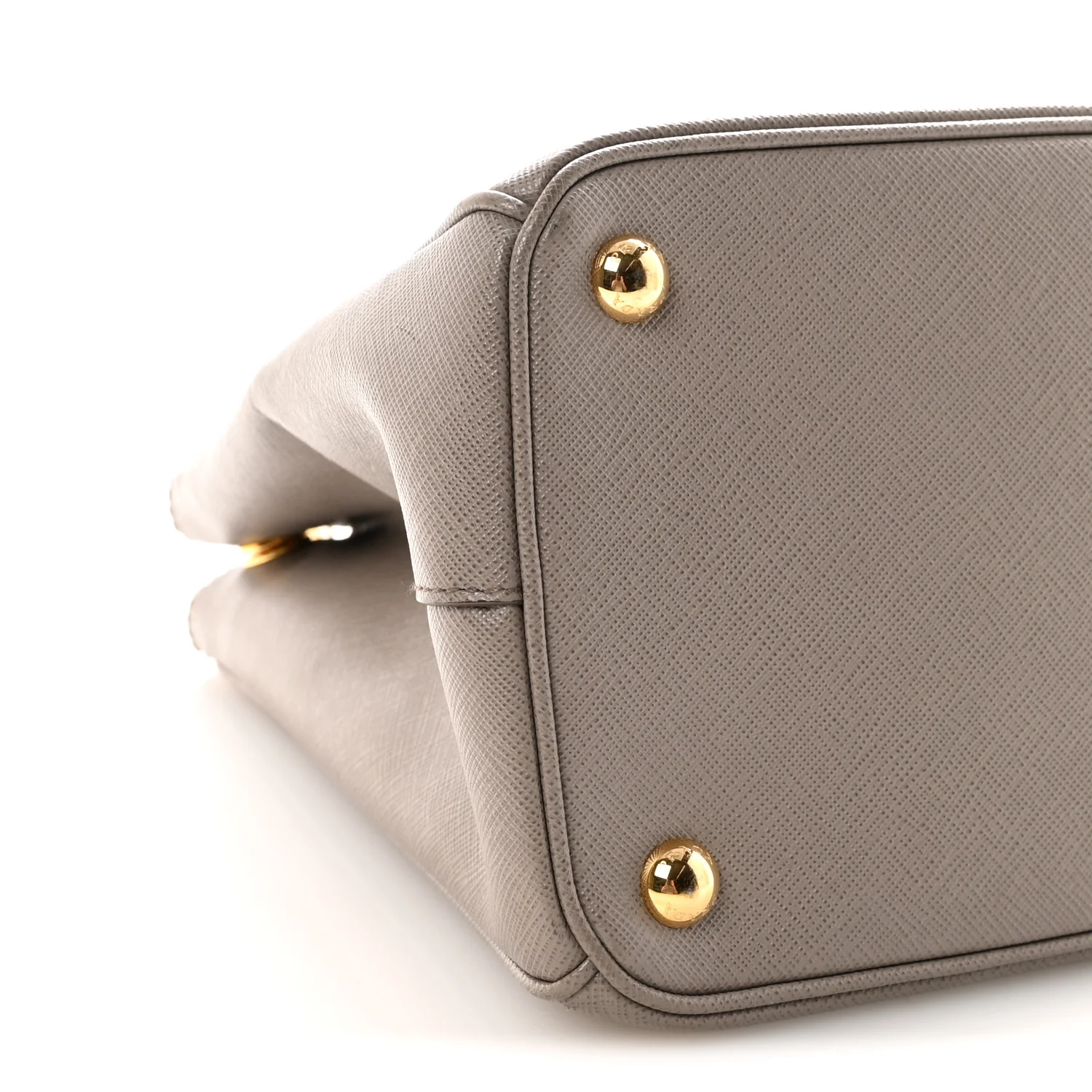Saffiano Lux Large Galleria Double Zip Tote Argilla - Image 8
