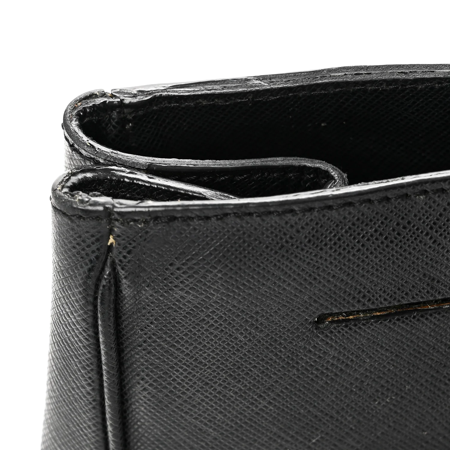 Saffiano Lux Large Tote Black - Image 9