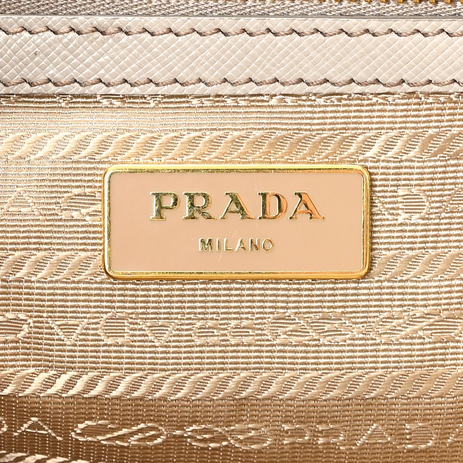 Saffiano Lux Large Tote Pomice - Image 6