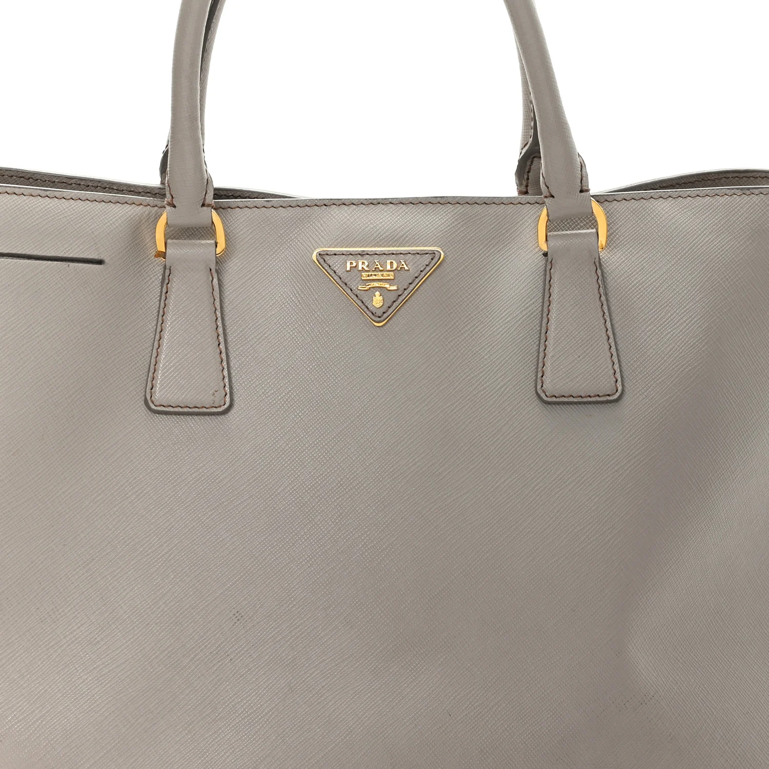Saffiano Lux Large Tote Pomice - Image 8