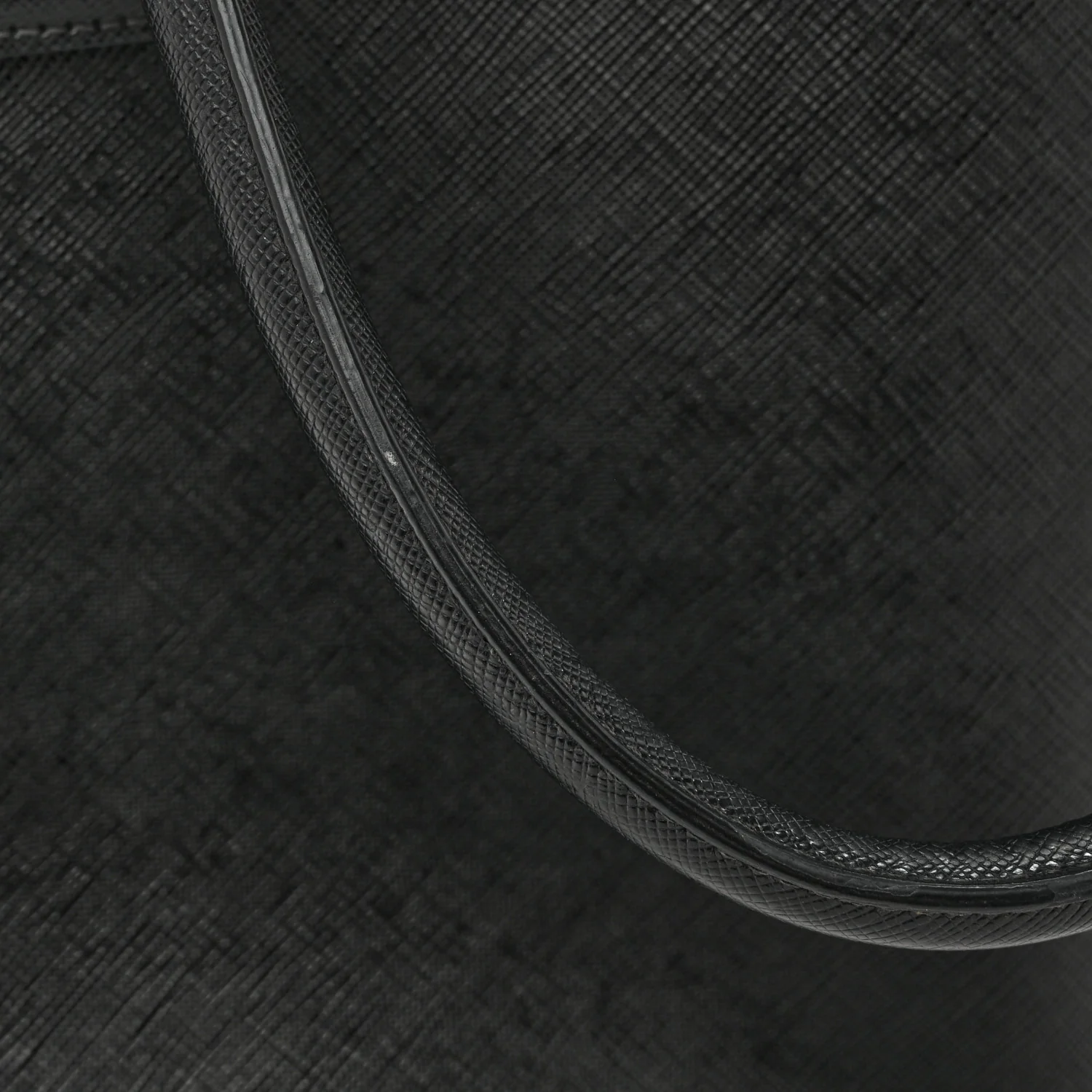 Saffiano Lux Medium Galleria Double Zip Tote Black - Image 12