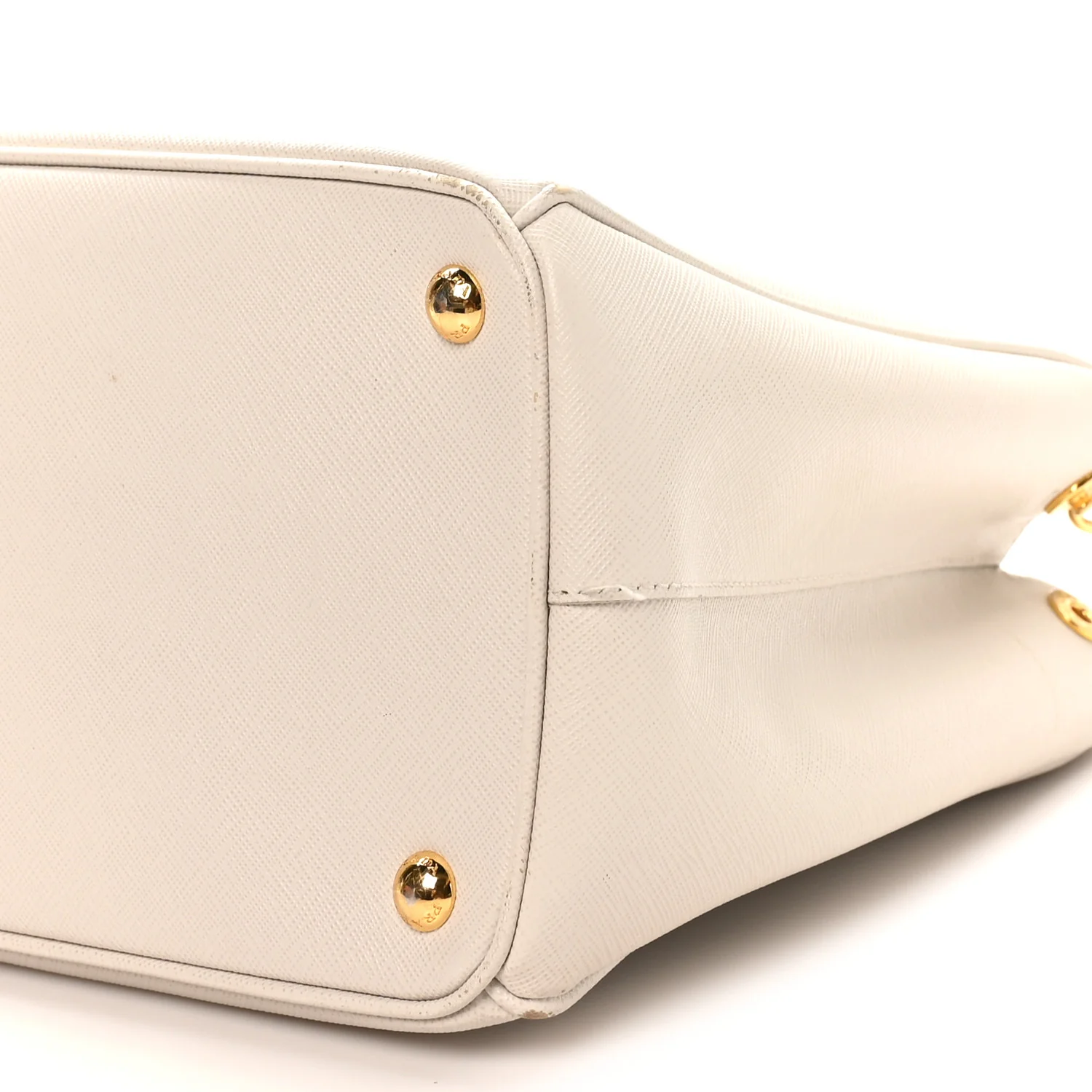 Saffiano Lux Medium Galleria Double Zip Tote Talco - Image 9