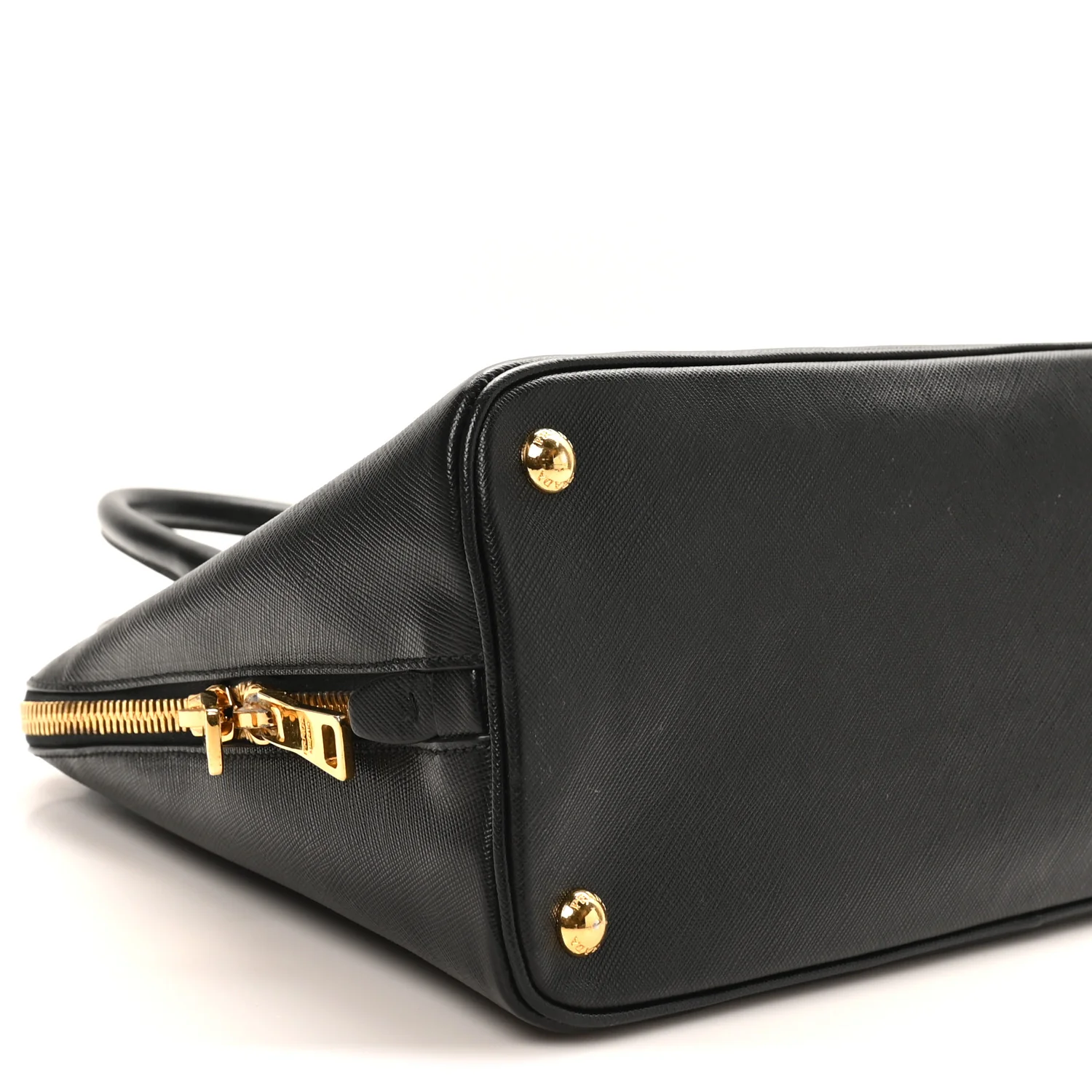 Saffiano Lux Medium Promenade Tote Black - Image 8