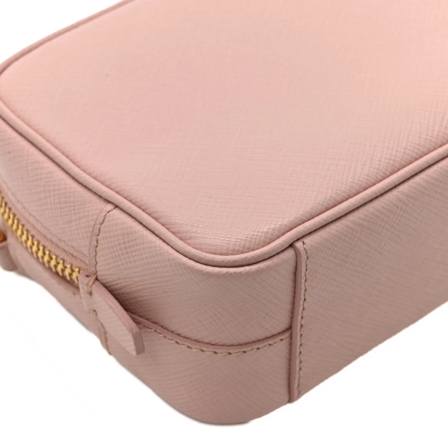 Saffiano Lux Mini Camera Crossbody Bag Orchidea - Image 10