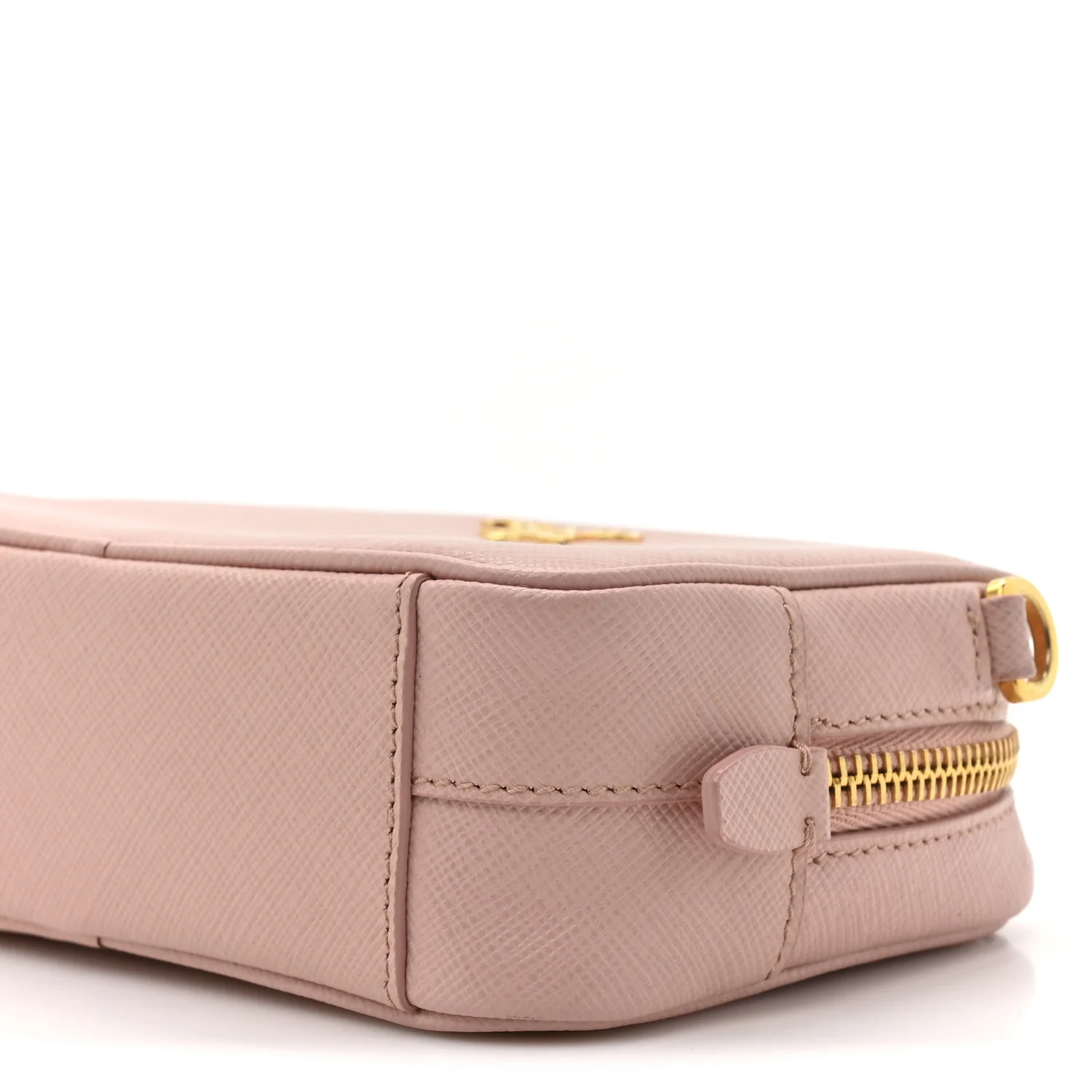 Saffiano Lux Mini Camera Crossbody Bag Orchidea - Image 8