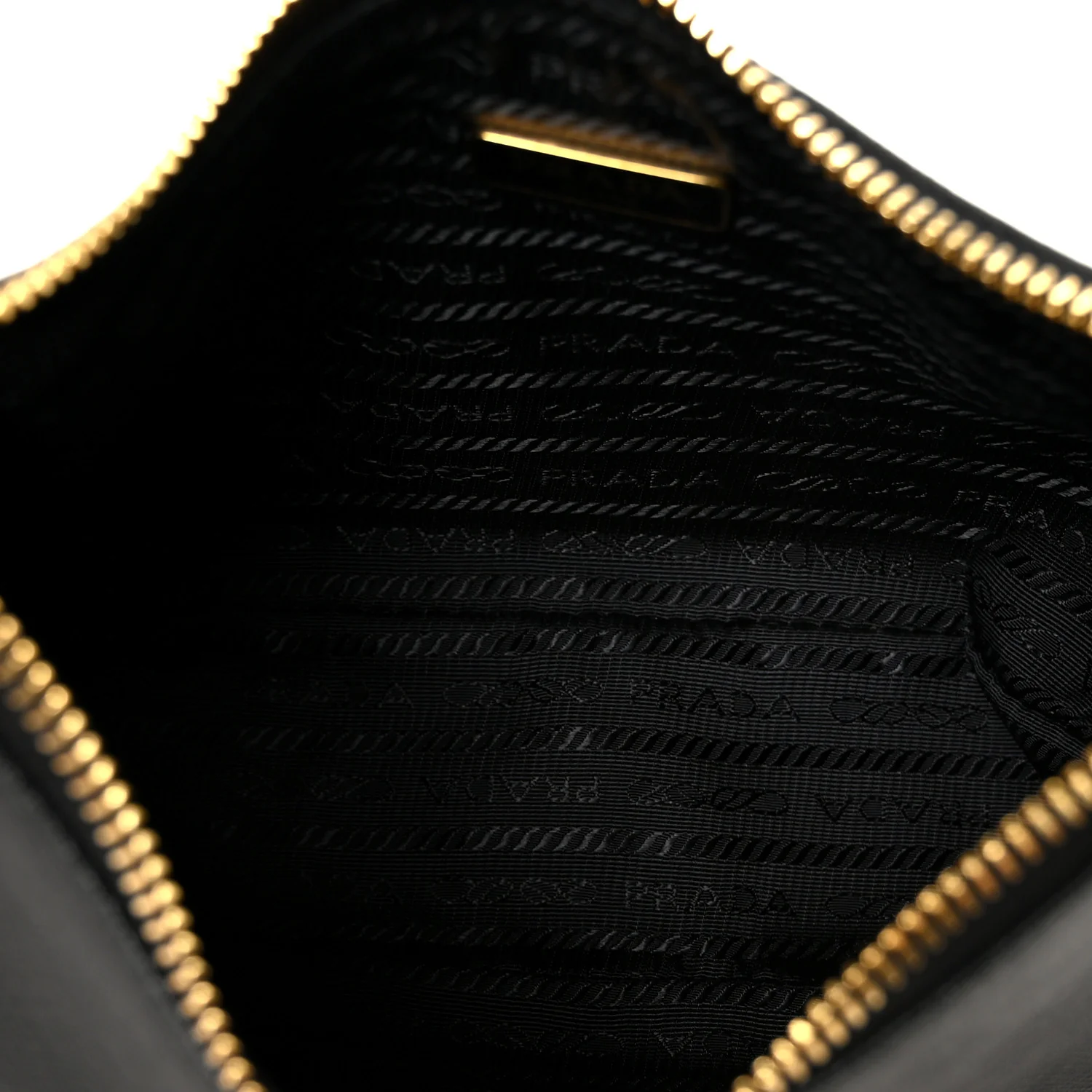 Saffiano Lux Mini Re-Edition Shoulder Bag Black - Image 5
