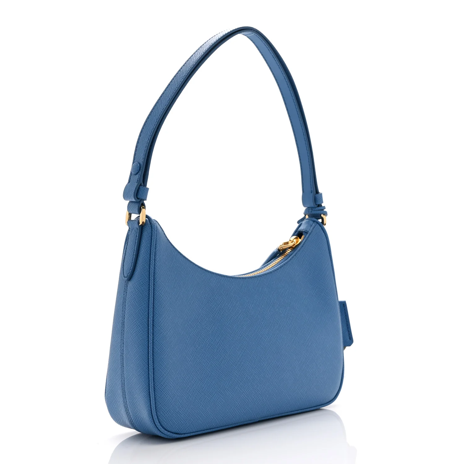 Saffiano Lux Mini Re-Edition Shoulder Bag Onda - Image 3