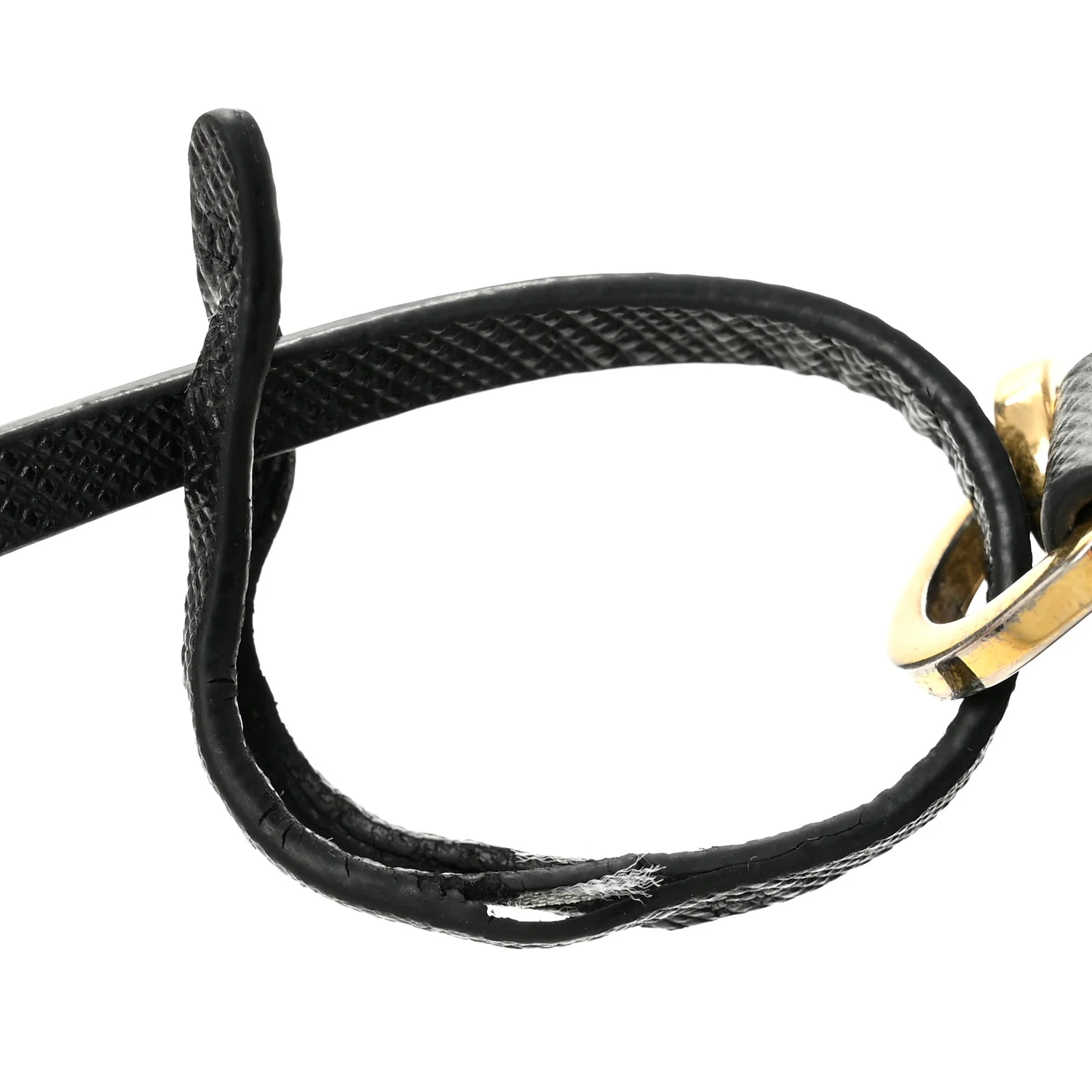Saffiano Lux Re-Edition 2005 Shoulder Bag Black - Image 11