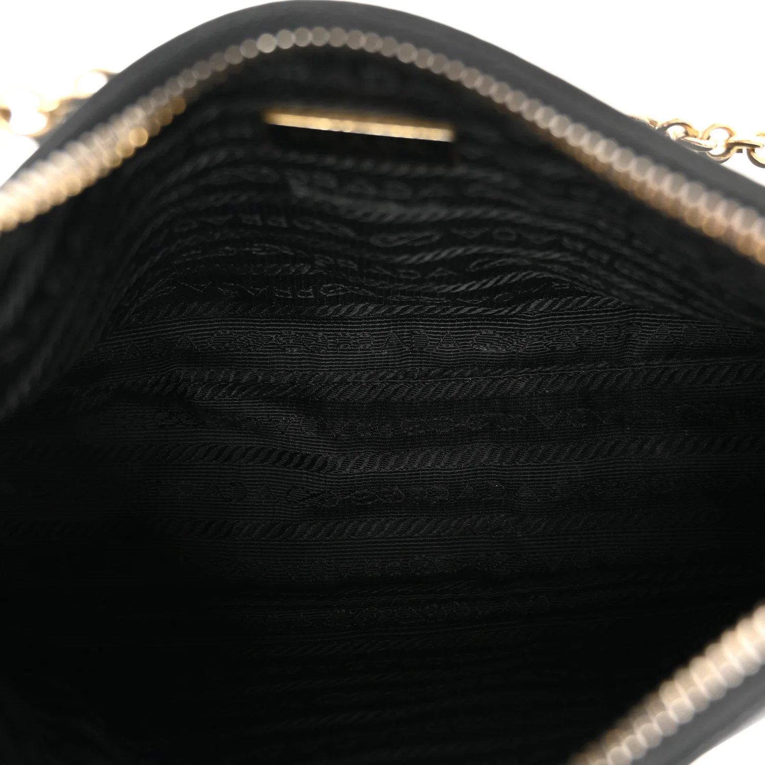 Saffiano Lux Re-Edition 2005 Shoulder Bag Black - Image 5