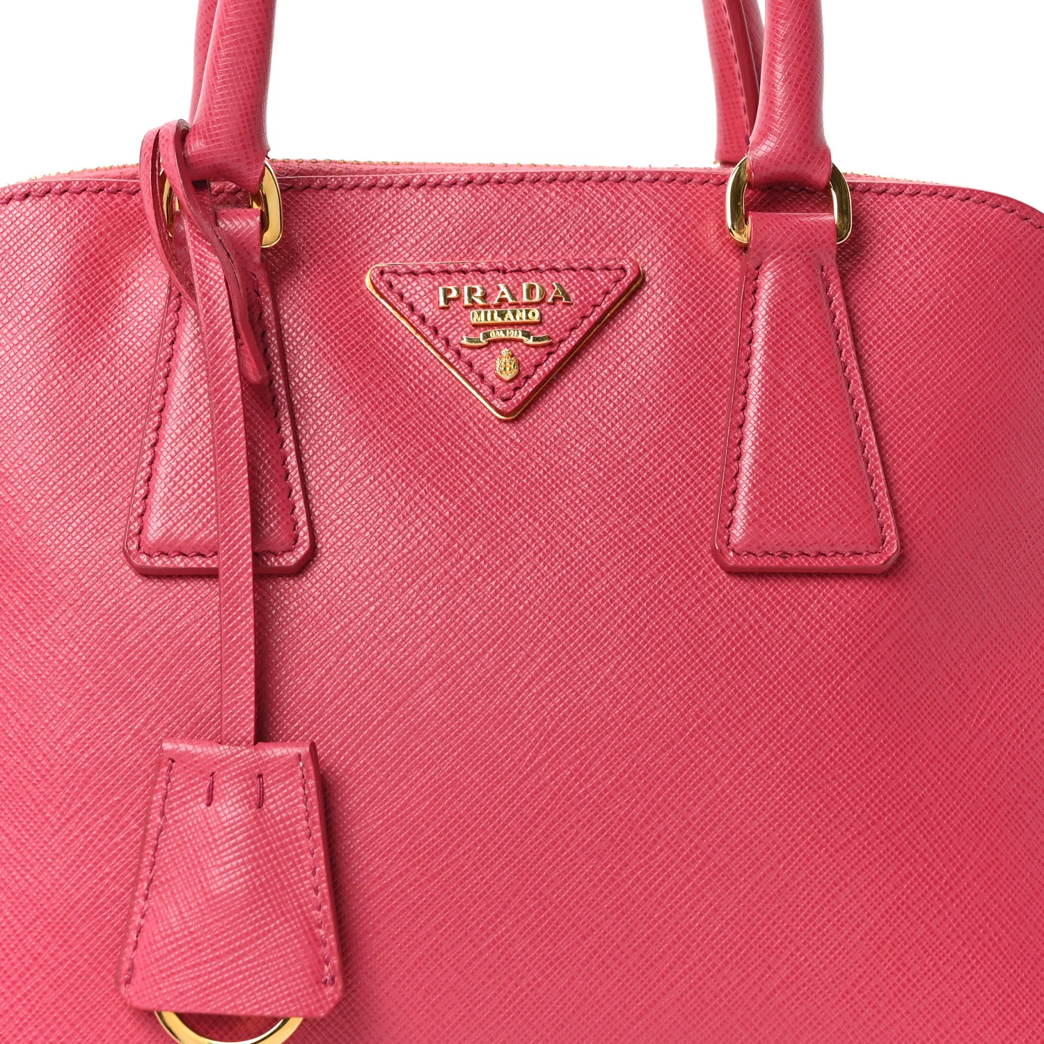 Saffiano Lux Small Promenade Tote Peonia - Image 11