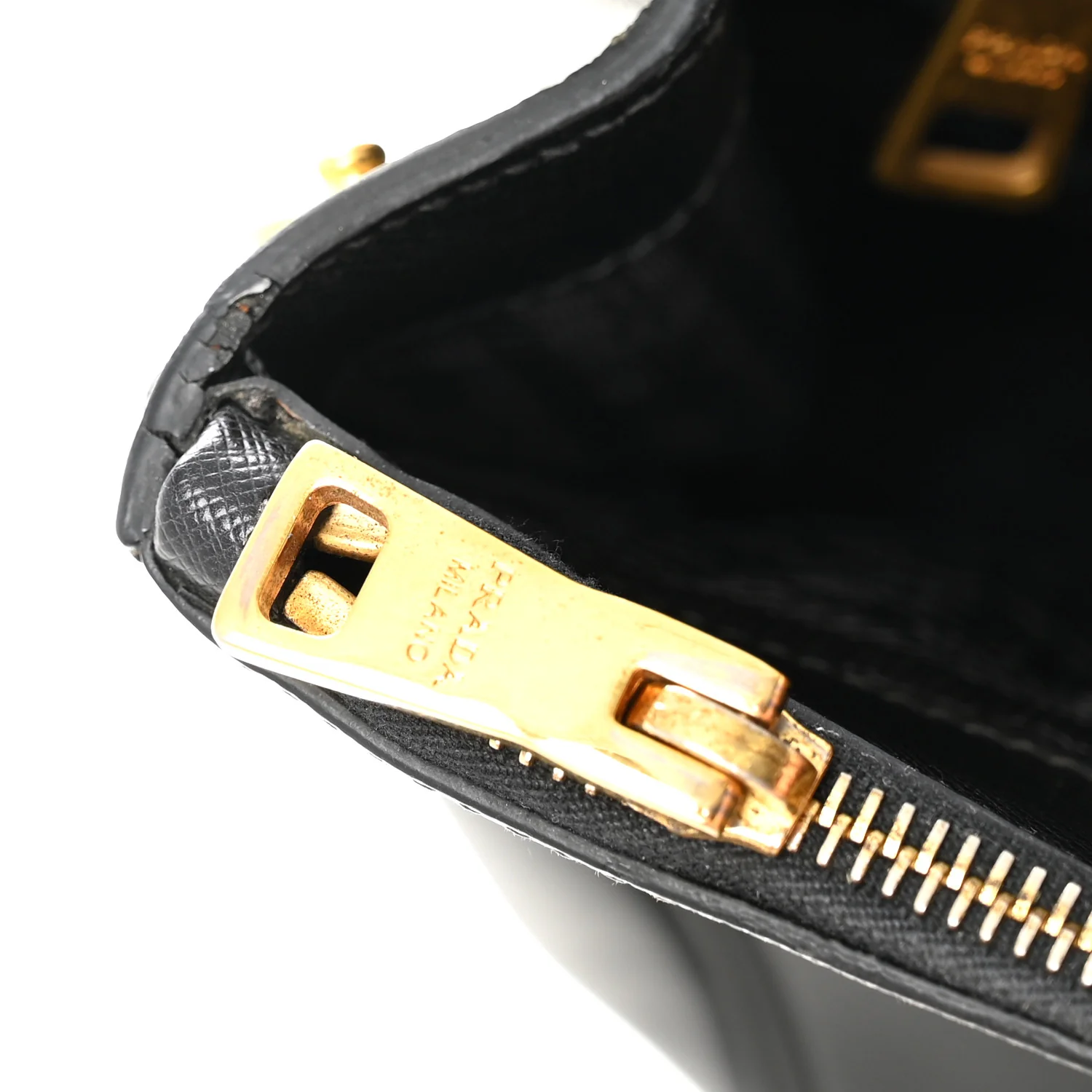Saffiano Medium Galleria Double Zip Tote Black - Image 10