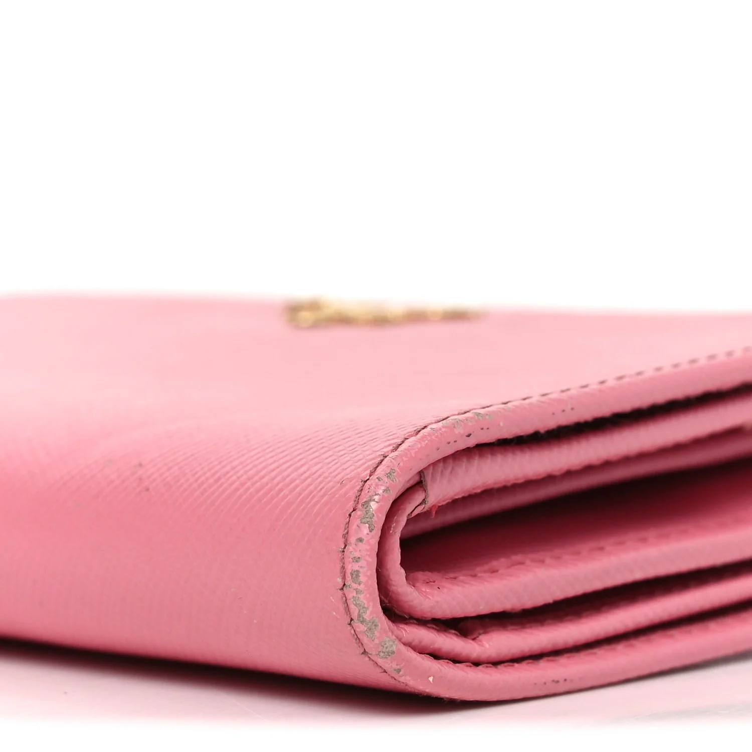 Saffiano Metal Compact Wallet Peonia Petalo - Image 8