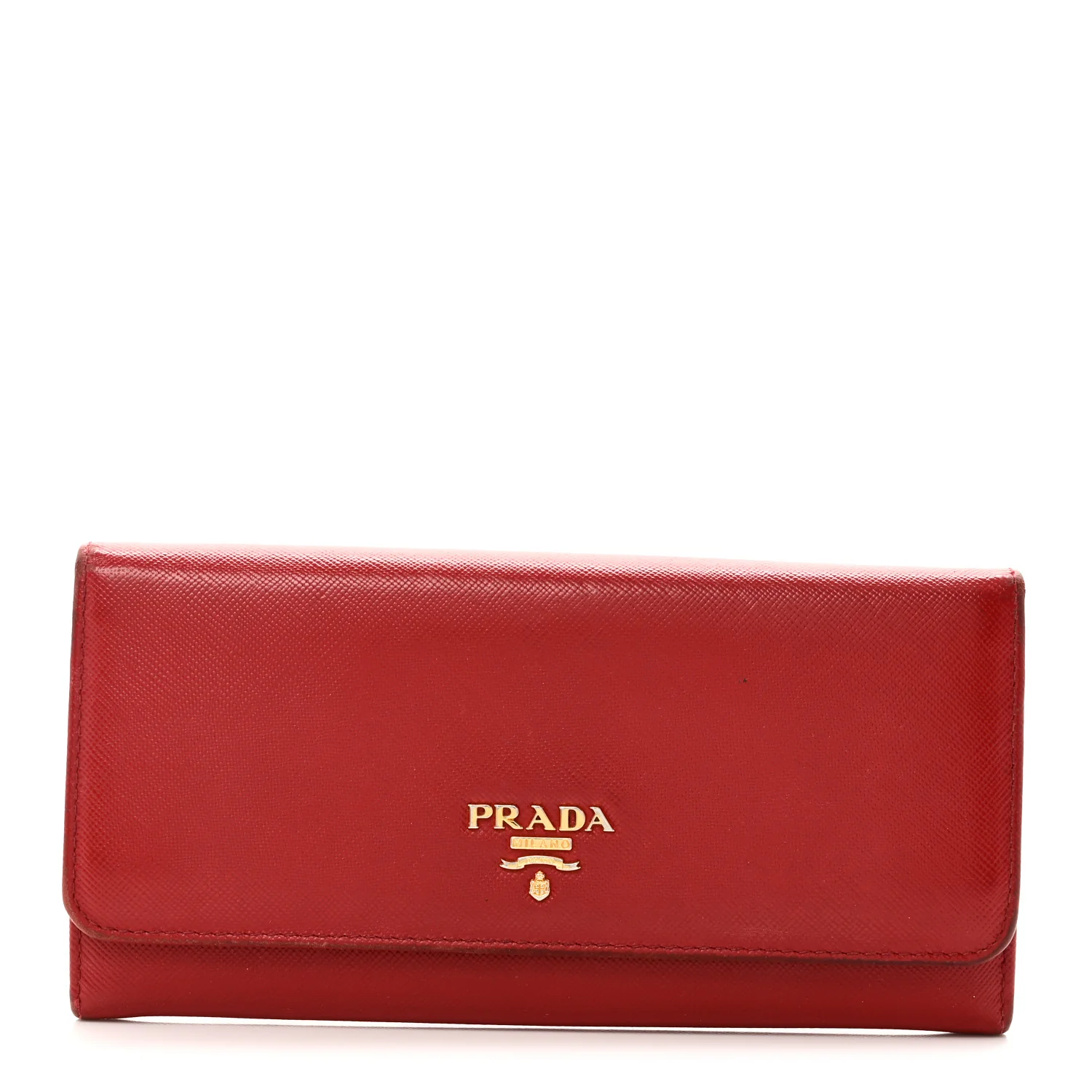 Saffiano Metal Continental Flap Wallet Fuoco - Image 5