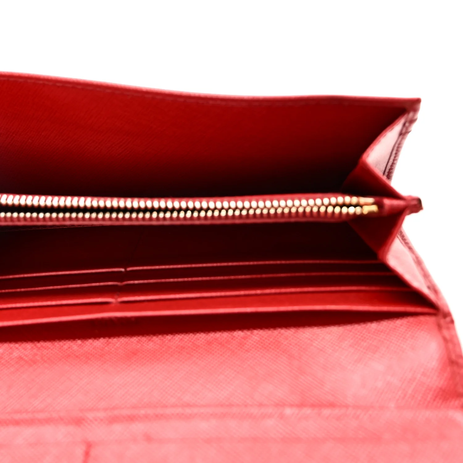 Saffiano Metal Continental Flap Wallet Fuoco - Image 6
