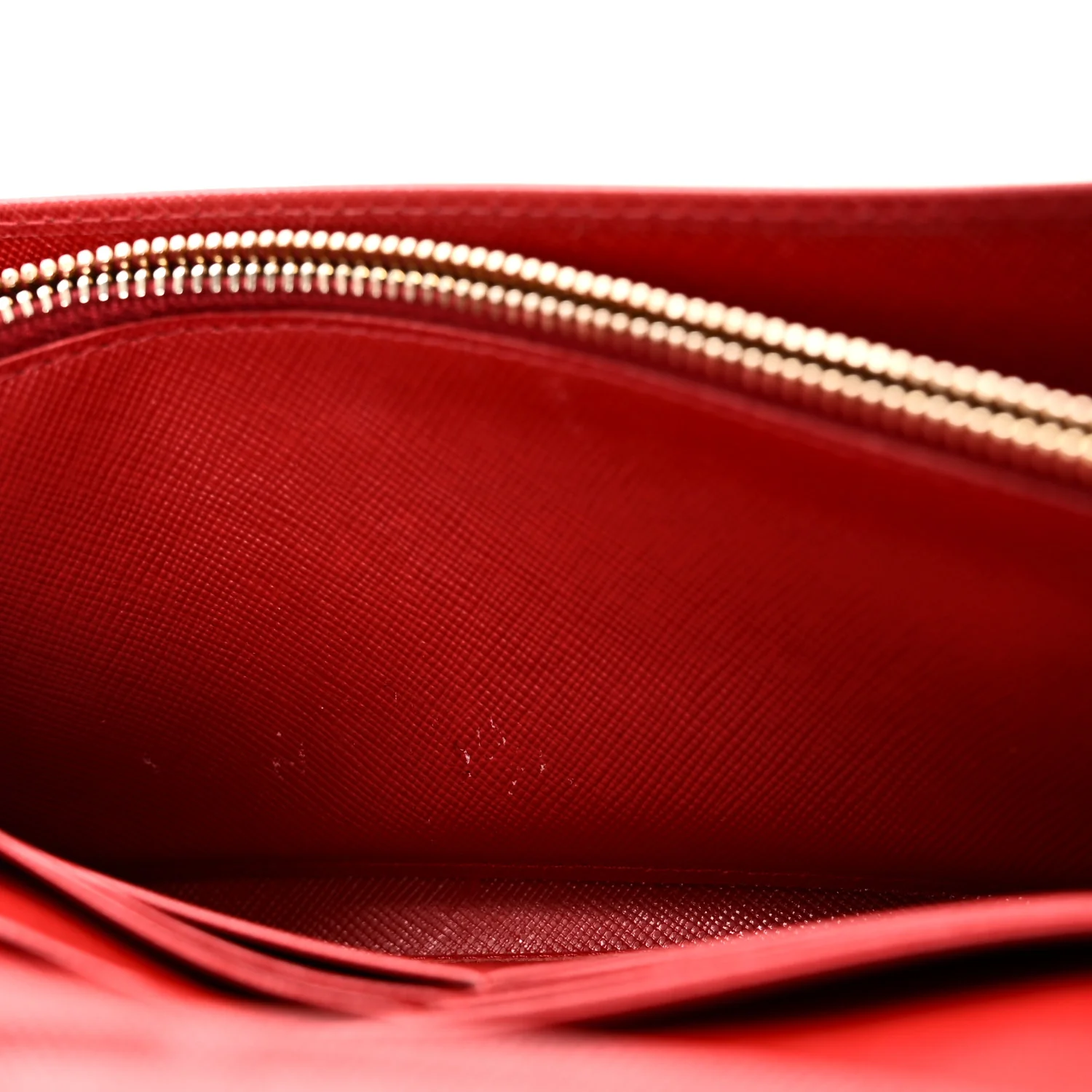 Saffiano Metal Continental Flap Wallet Fuoco - Image 8