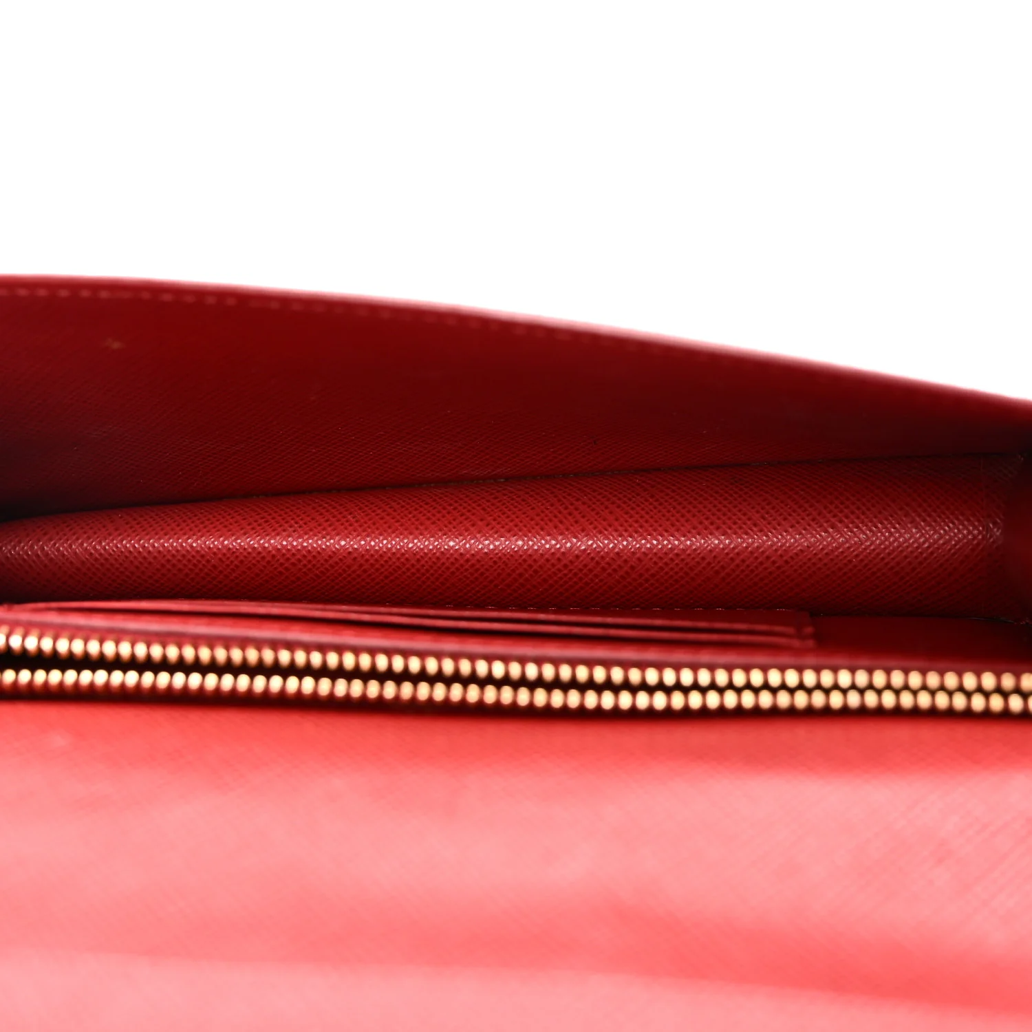 Saffiano Metal Oro Mini Bag Fuoco - Image 5