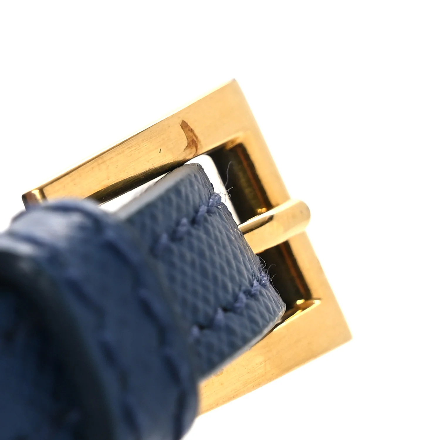 Saffiano Mini Front Pocket Crossbody Bag Bleuette - Image 13