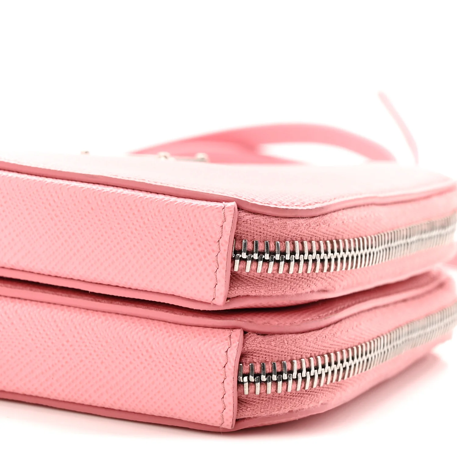 Saffiano Mini Triangle Crossbody Pouch Petalo - Image 10