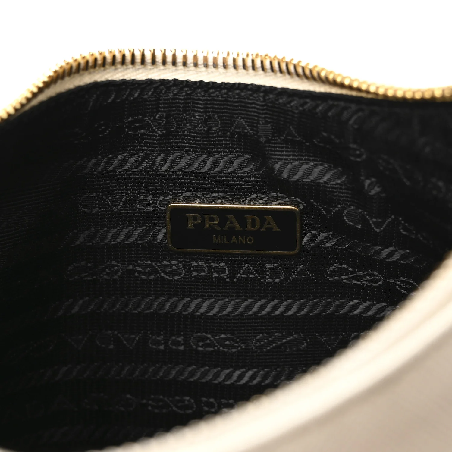 Saffiano Re-Edition 2005 Shoulder Bag White - Image 6