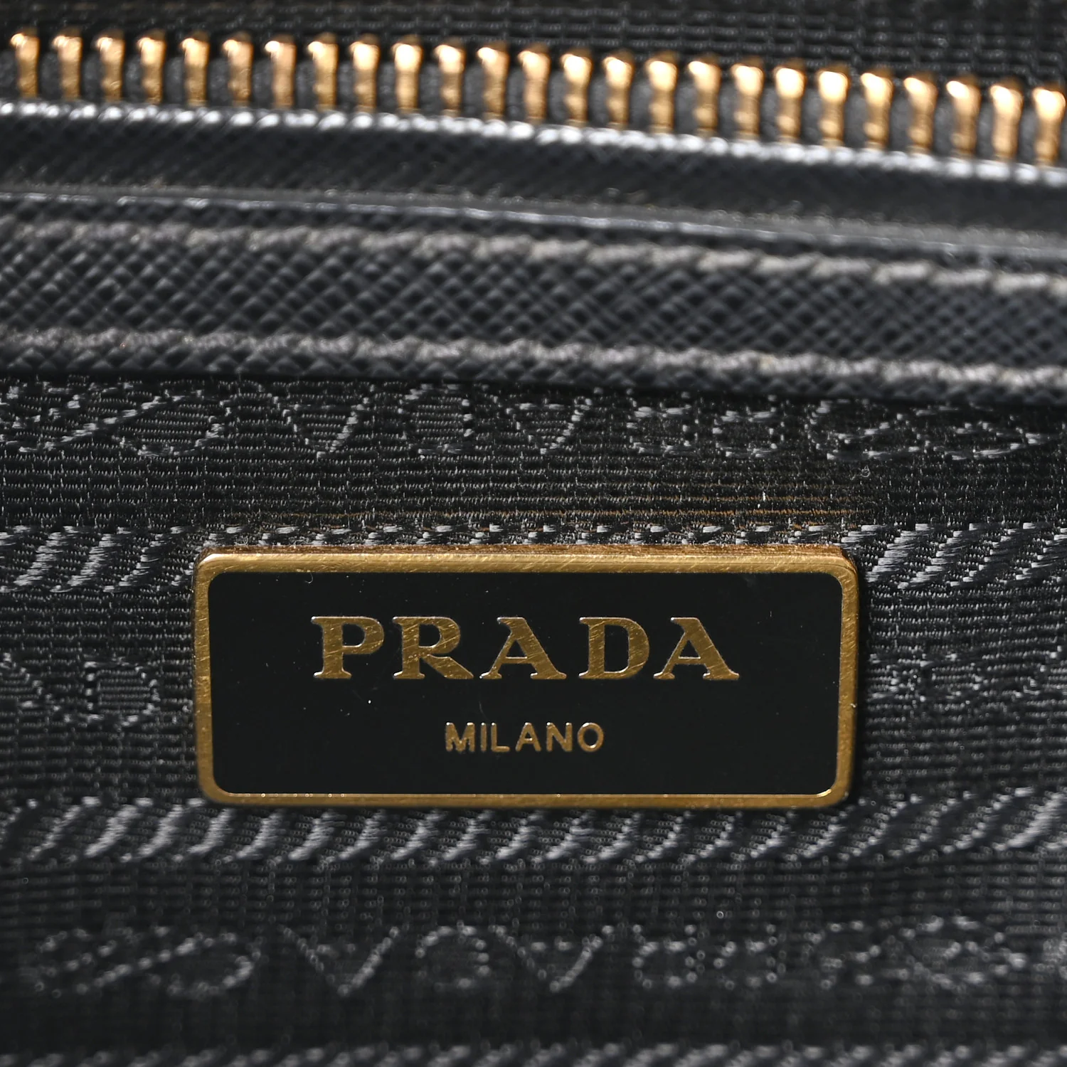 Saffiano Small Galleria Double Zip Tote Black - Image 5