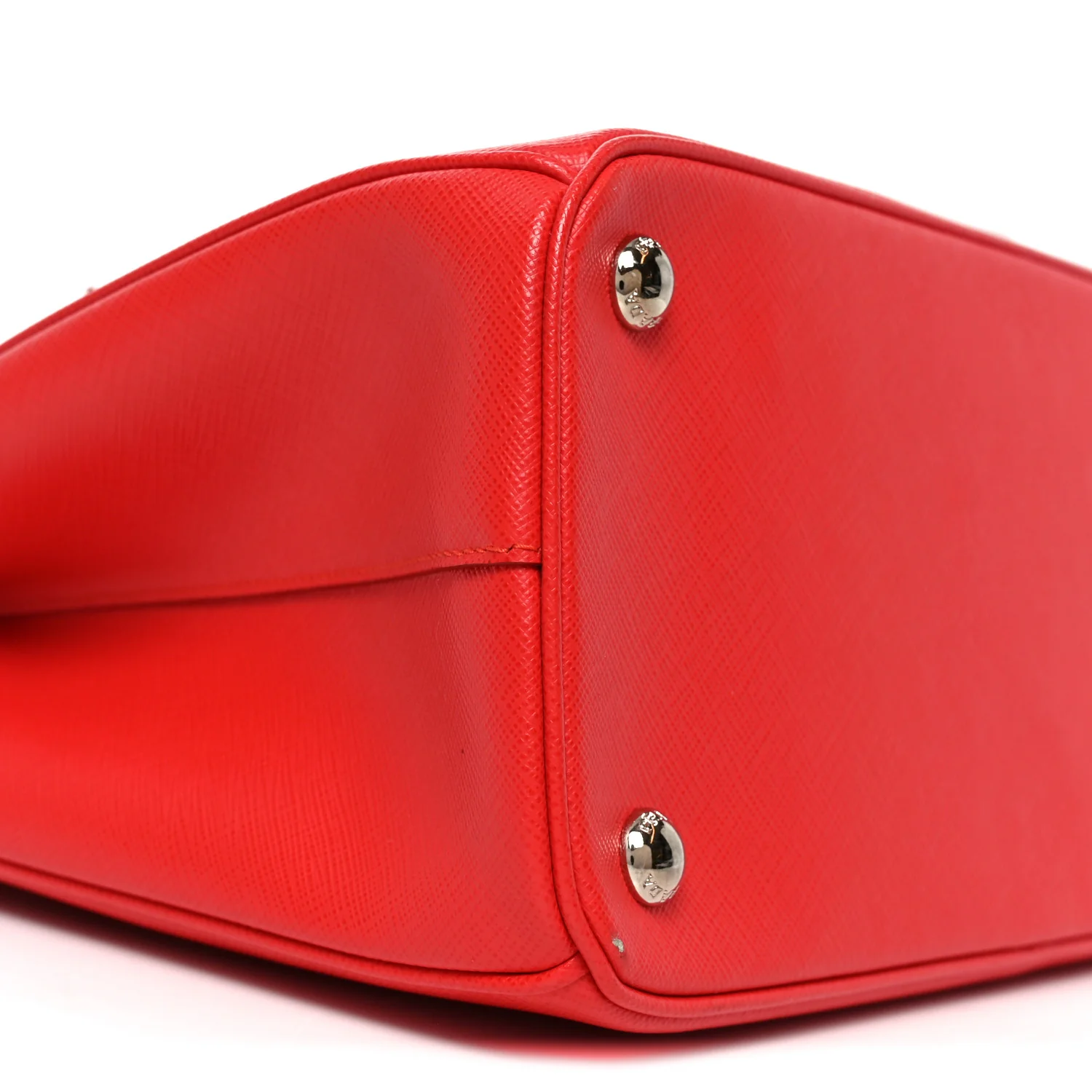 Saffiano Small Galleria Double Zip Tote Fuoco - Image 8