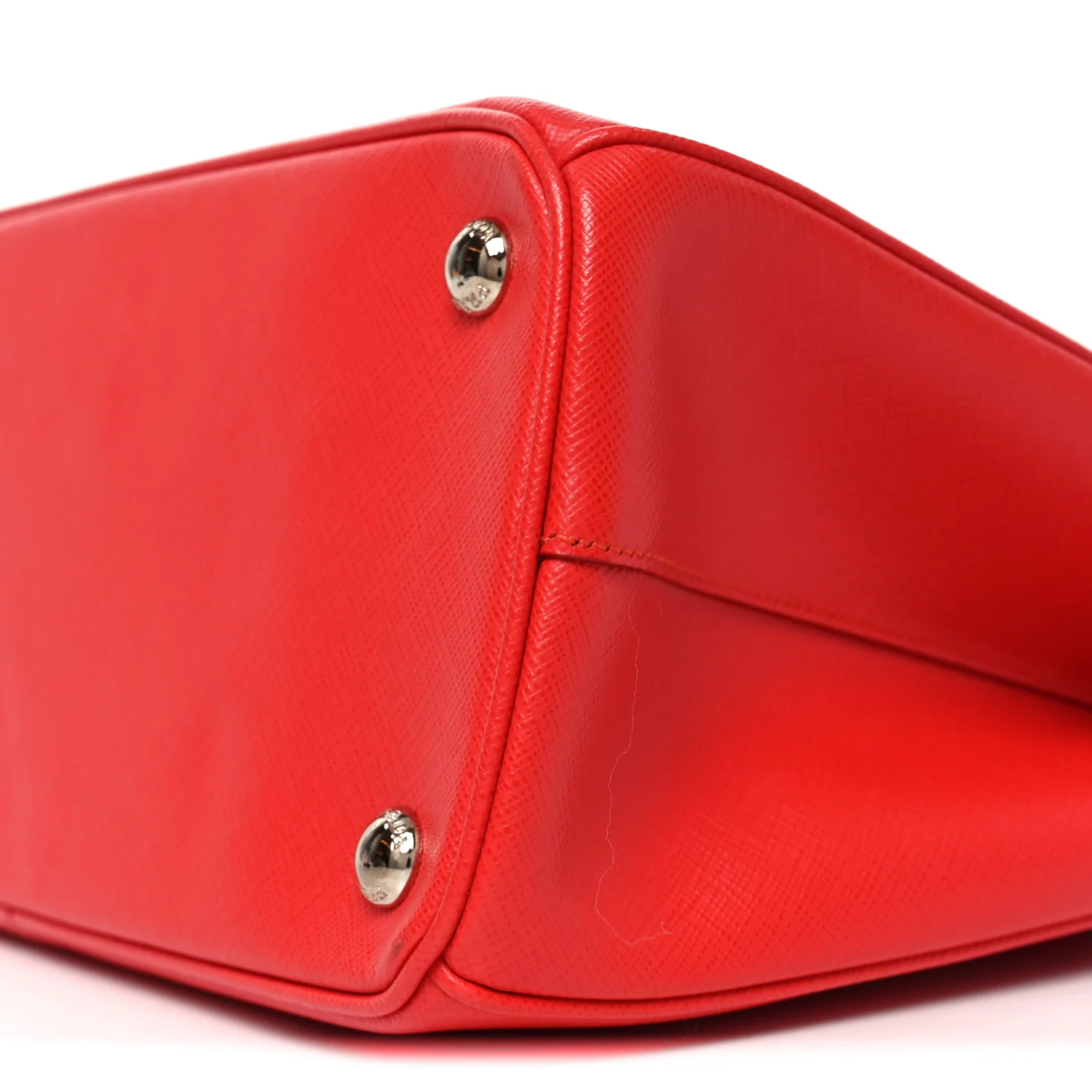 Saffiano Small Galleria Double Zip Tote Fuoco - Image 9